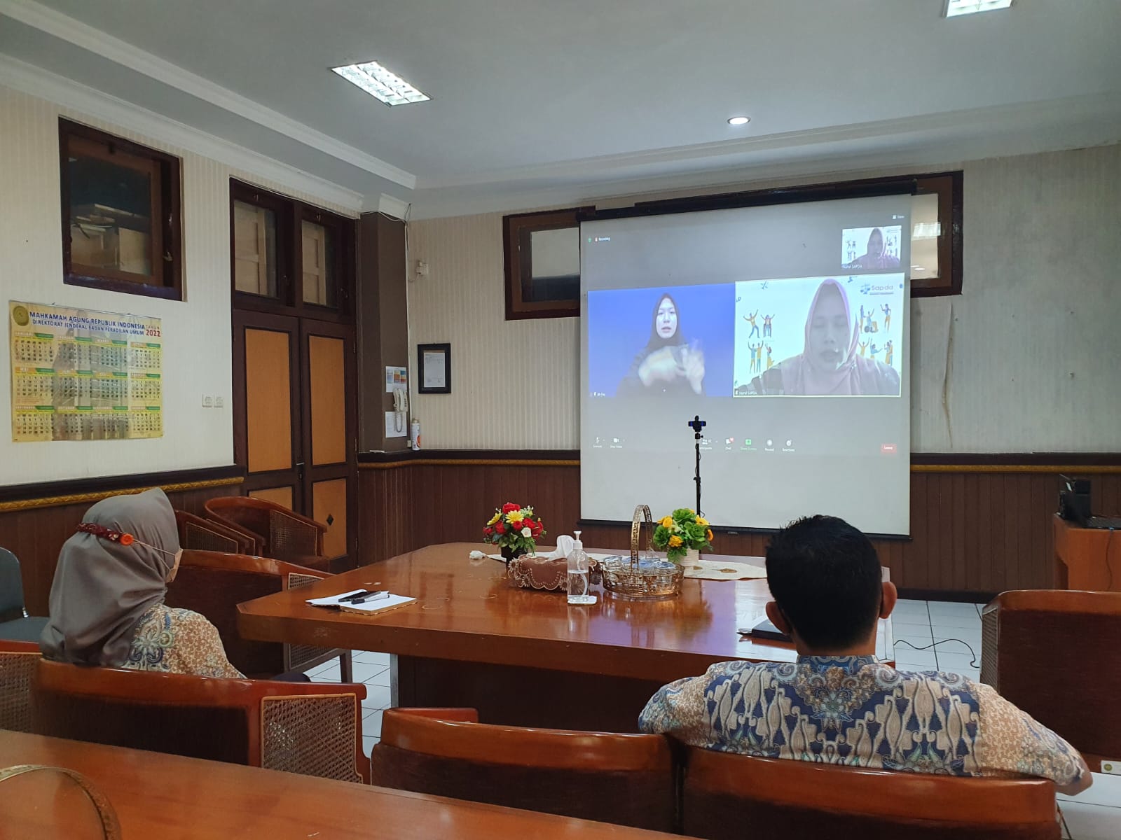 Webinar bersama Rumah Cakap Bermartabat SAPDA