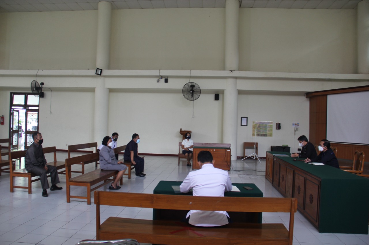 Rapat Satuan Tugas Covid-19 Pengadilan Negeri Yogyakarta Kedua