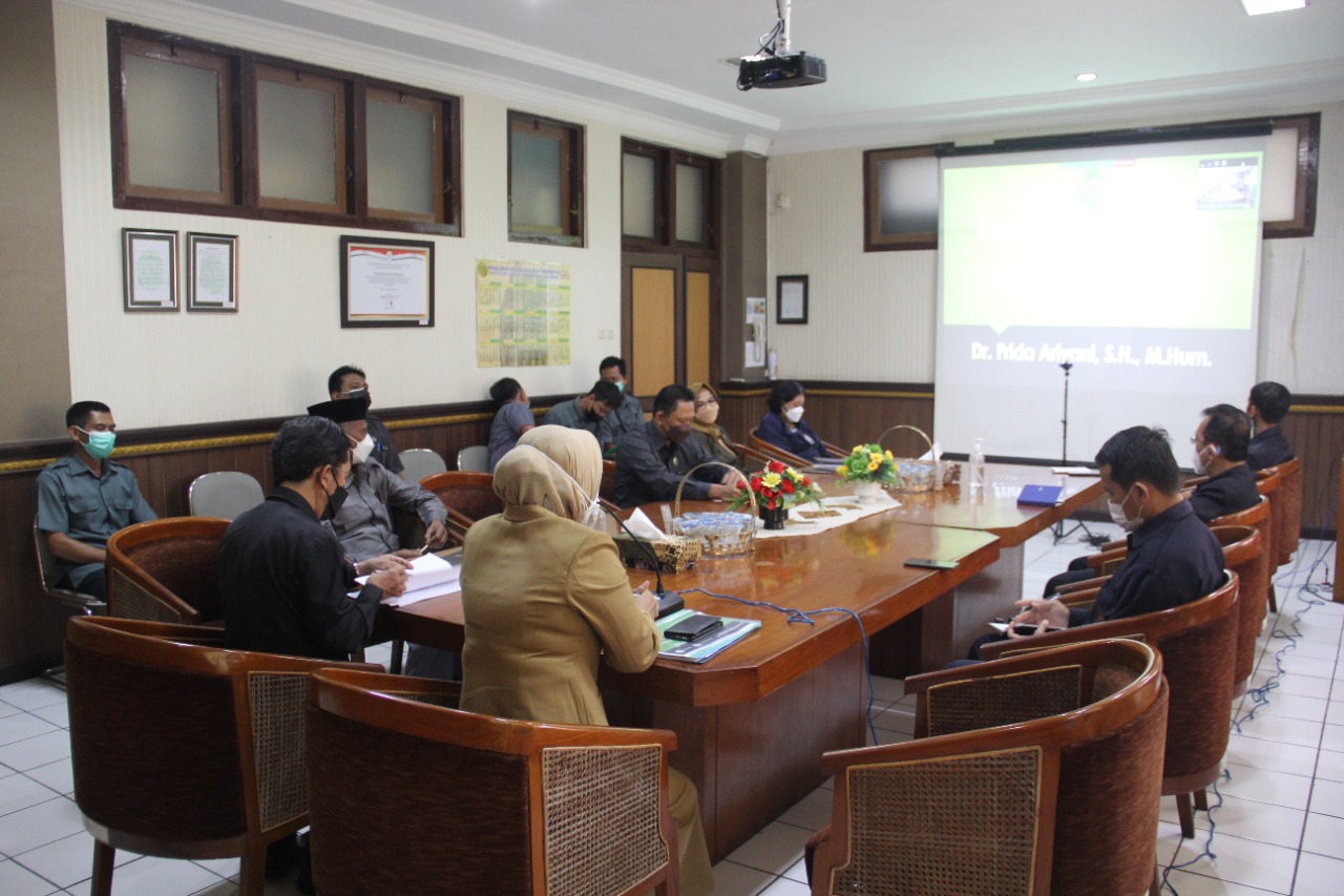 Rapat Pembinaan dan Monev Kinerja Bulan Februari 2022