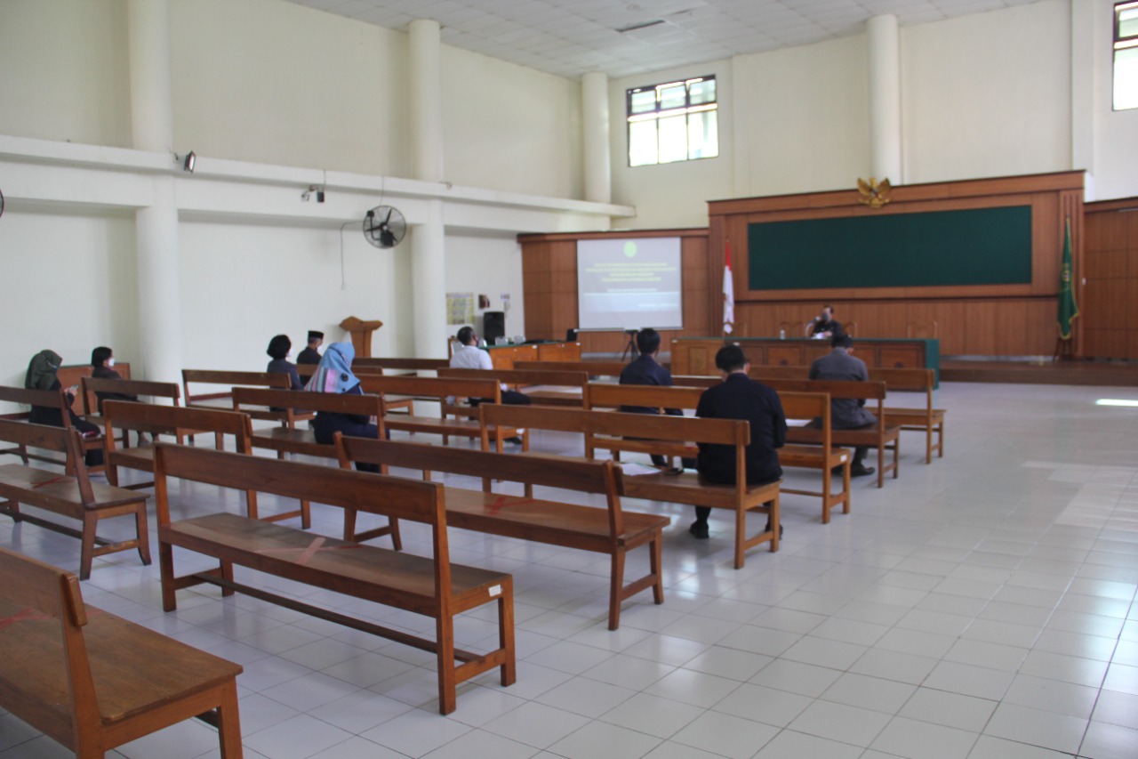 Rapat Koordinasi dan Pengarahan Penundaan Sementara Layanan Kantor Pengadilan Negeri Yogyakarta