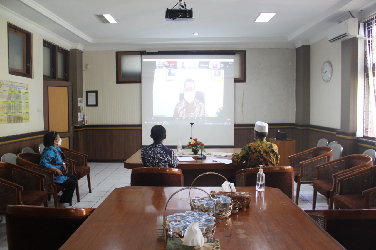 Sosialisasi Penggunaan dan Pertanggungjawaban Dana PNBP bersama Direktorat Jenderal Badan Peradilan Umum