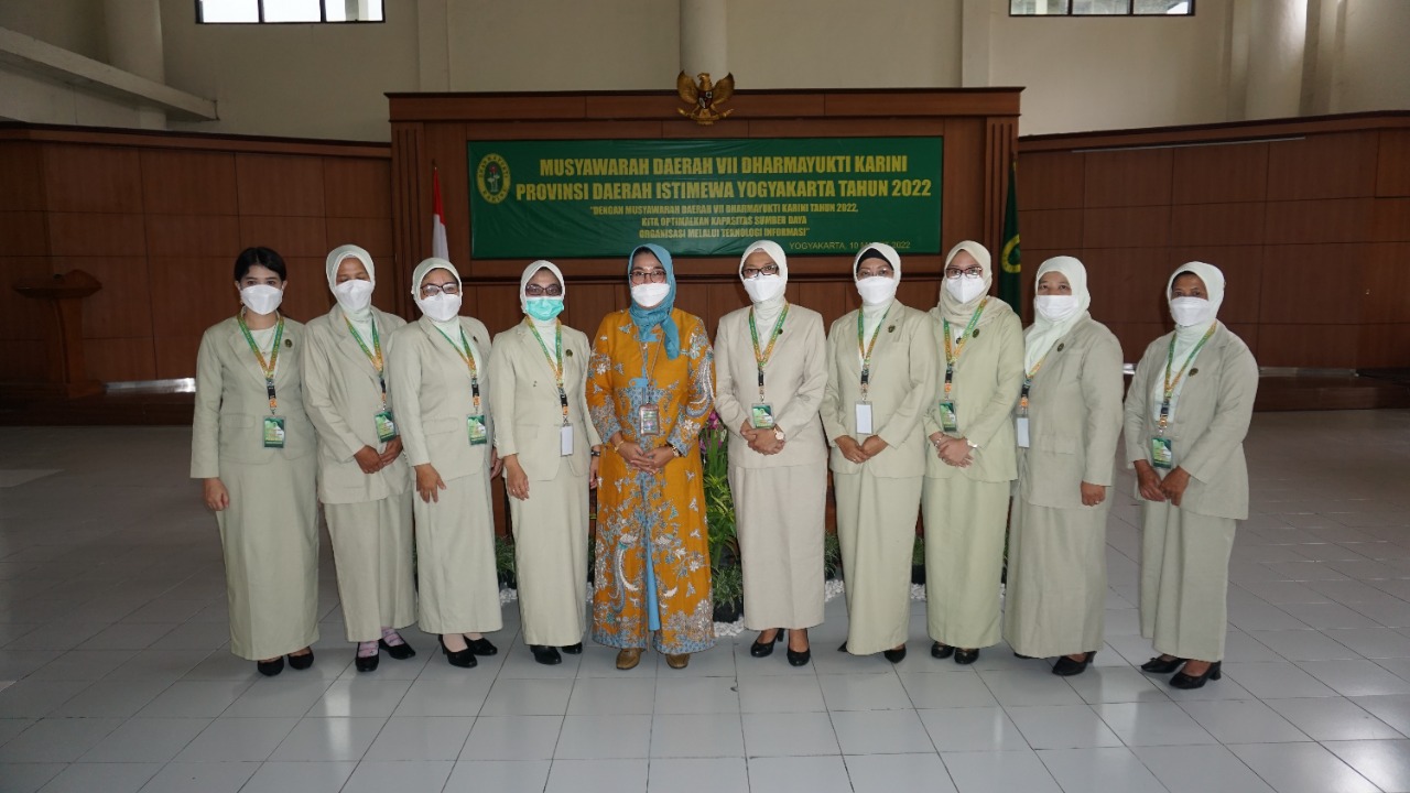 Musyawarah Daerah VII Dharmayukti Karini Provinsi Daerah Istimewa Yogyakarta Tahun 2022