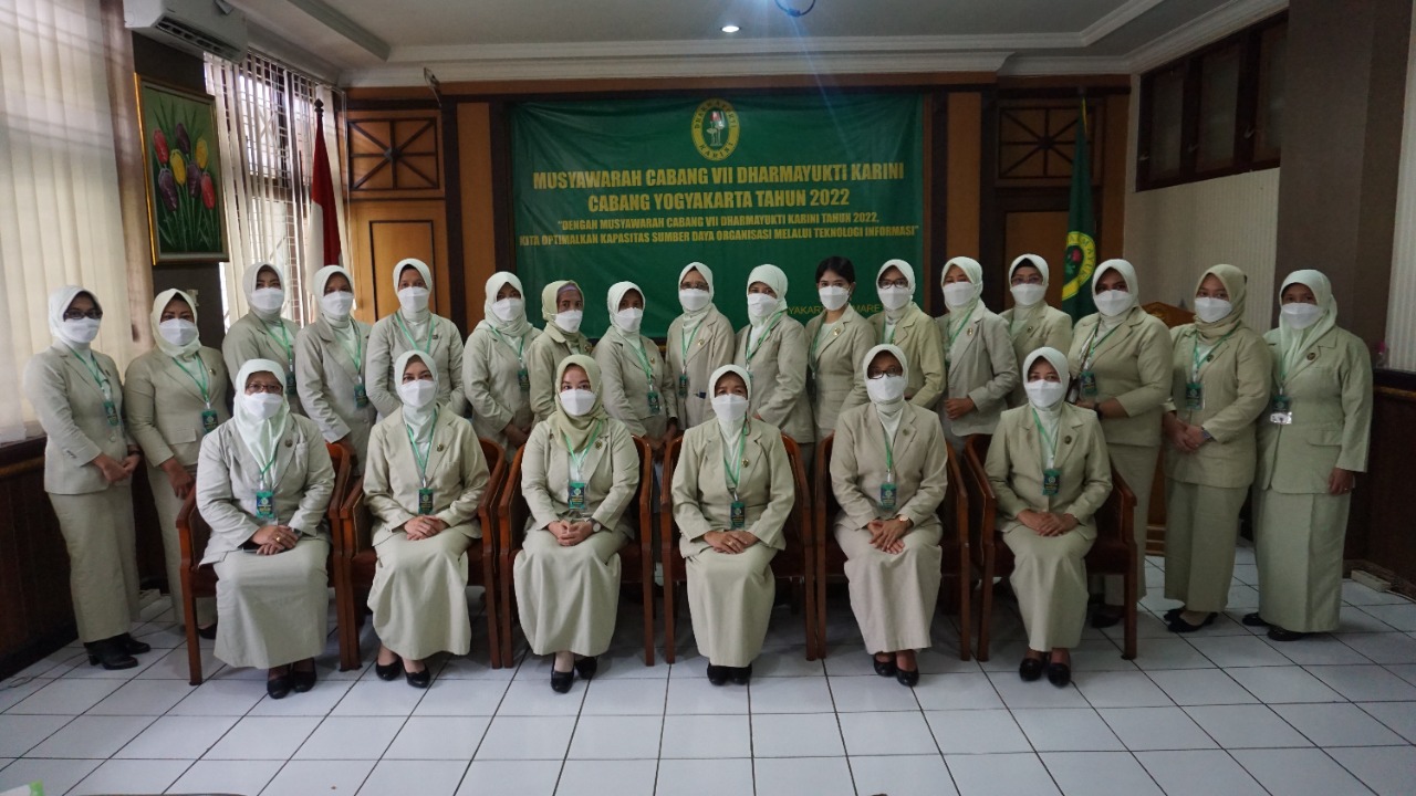 Sidang Pleno Musyawarah Cabang VII Dharmayukti Karini Cabang Kota Yogyakarta Tahun 2022