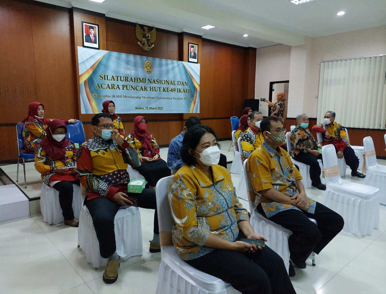 Wakil Ketua Pengadilan Negeri Yogyakarta Mengikuti Silaturahmi Nasional dan Acara Puncak HUT ke-69 IKAHI