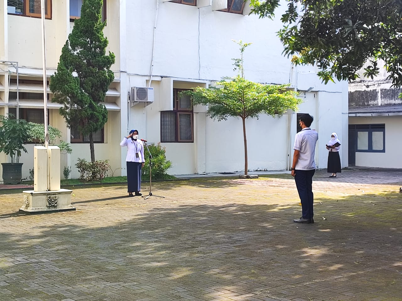 Apel Pagi Menyambut Bulan Suci Ramadhan 1443 H