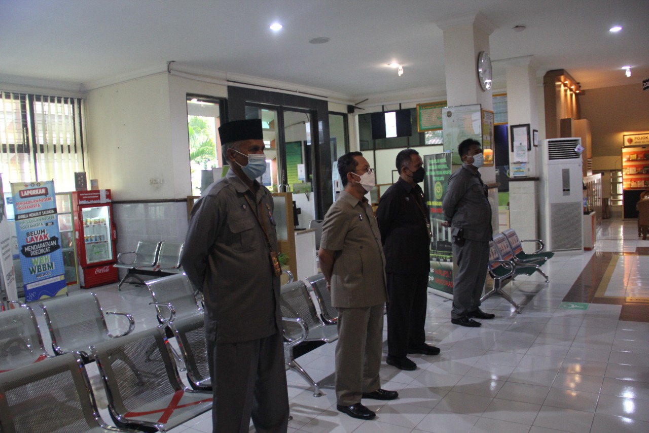 Apel Pagi Menyambut Bulan Suci Ramadhan 1443 H