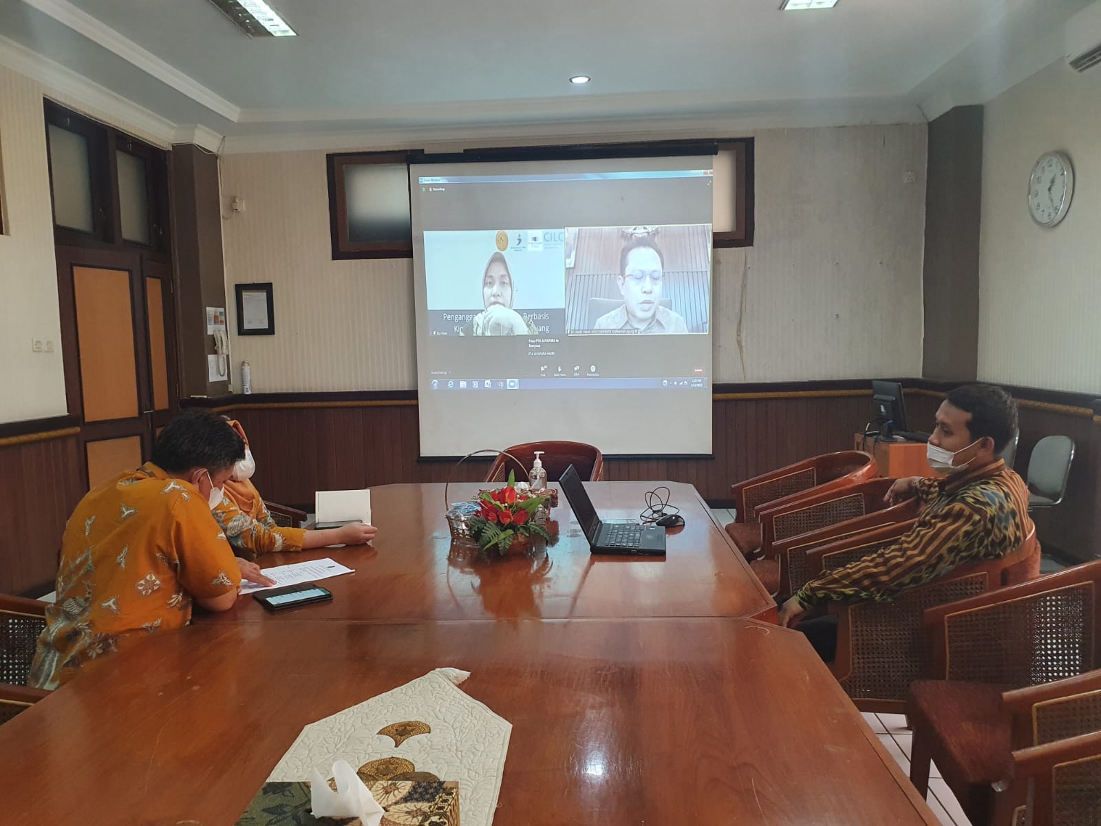 Pengadilan Negeri Yogyakarta Mengikuti Webinar Penganggaran Pengadilan Berbasis Kinerja