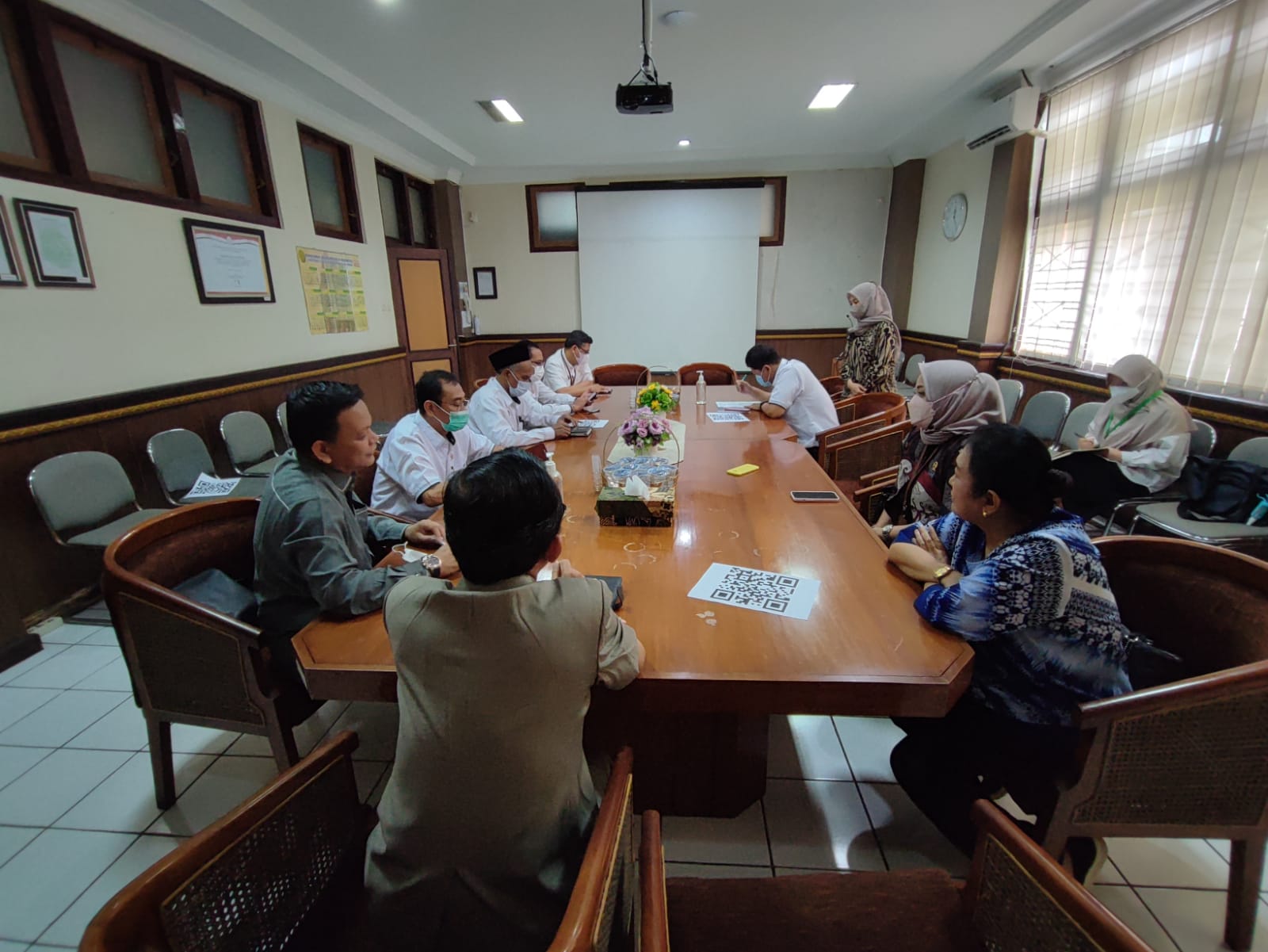 Permohonan Audiensi dan Wawancara oleh Badan Litbang Diklat Hukum dan Peradilan Mahkamah Agung RI