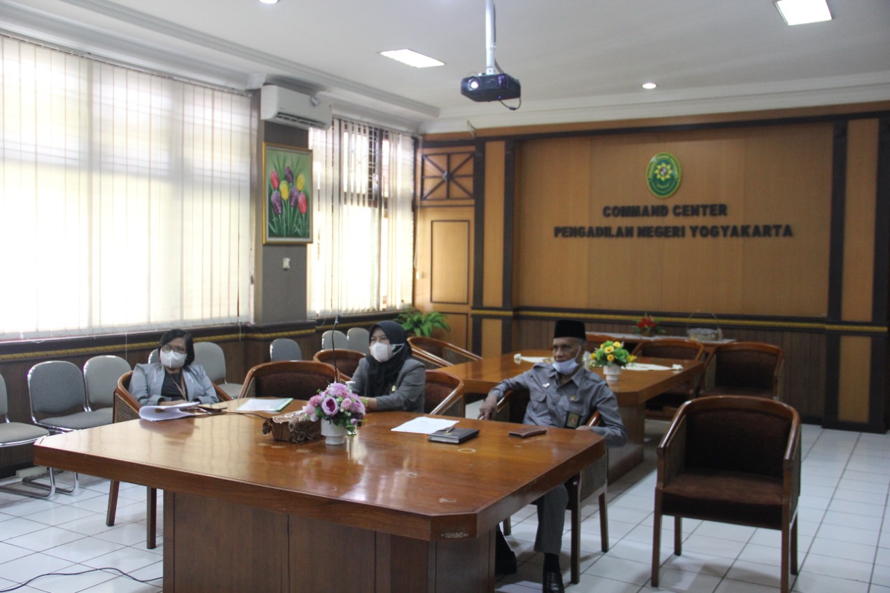 Pengadilan Negeri Yogyakarta Melakukan FGD Bersama Badan Litbang Diklat Hukum dan Peradilan Mahkamah Agung RI
