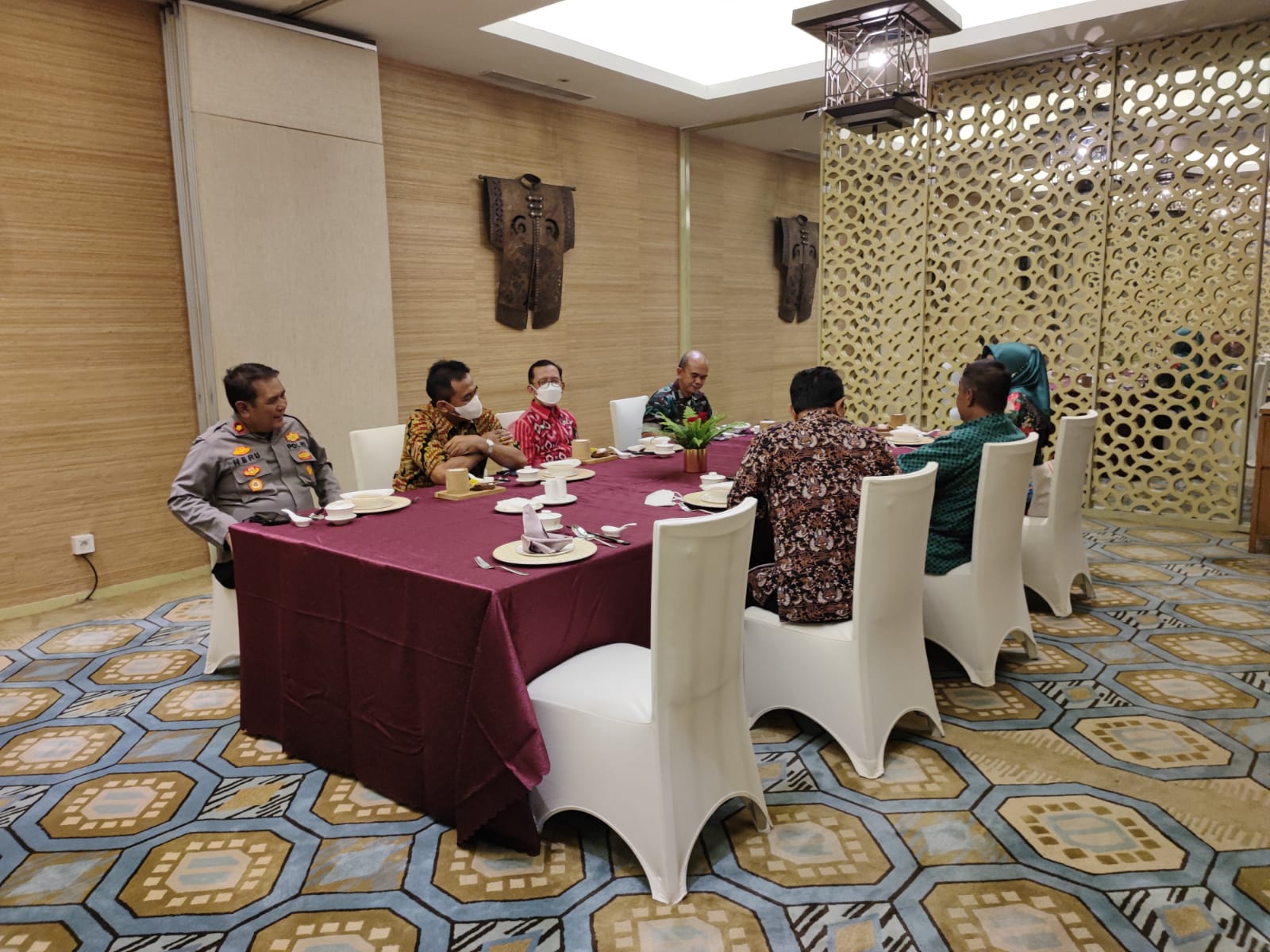 Ketua Pengadilan Negeri Yogyakarta Menghadiri Kegiatan Silaturrahmi dan Syawalan 1 Syawal 1443 H Bersama Forkopimda Kota Yogyakarta