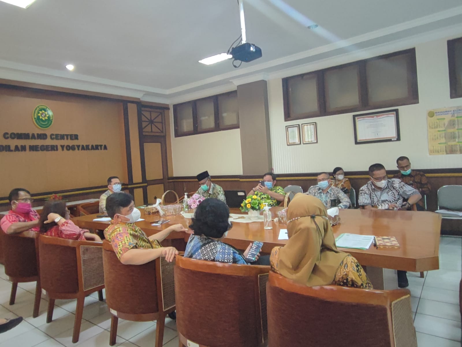 Rapat Monitoring Evaluasi Pelaksanaan Pembangunan Zona Integritas