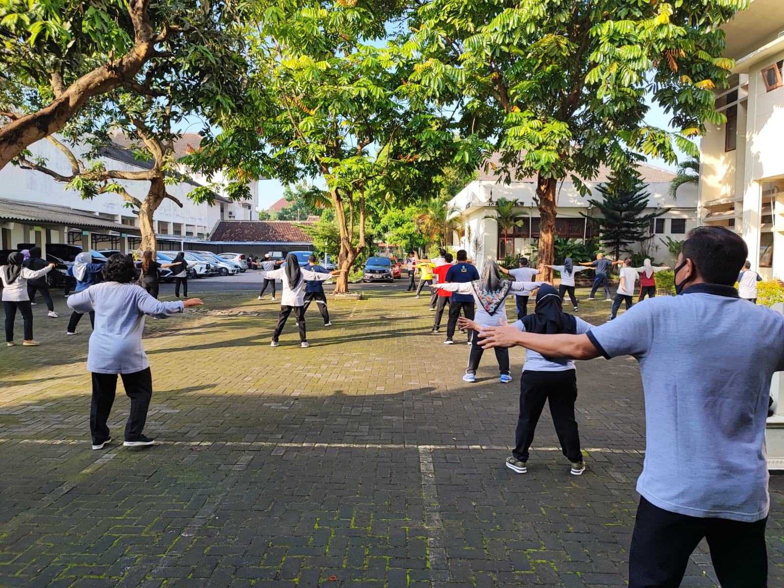 Olahraga Pagi Bersama Pengadilan Negeri Yogyakarta