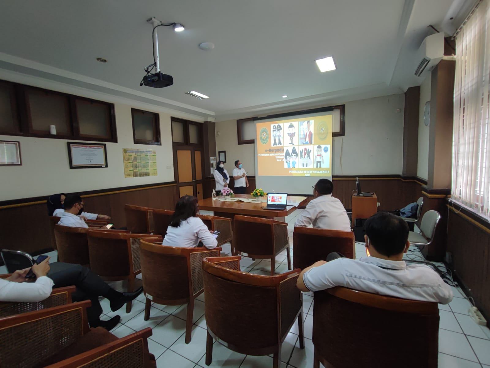 Sosialisasi Aplikasi Berkas Pidana Terpadu (e-Berpadu) Internal