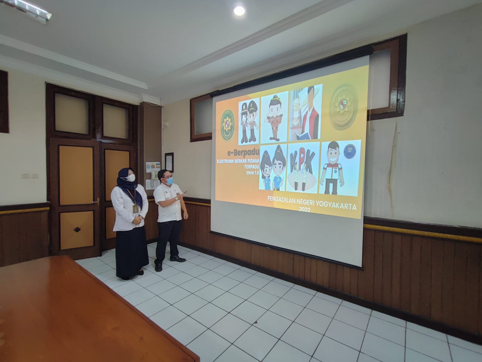 Sosialisasi Aplikasi Berkas Pidana Terpadu (e-Berpadu) Internal