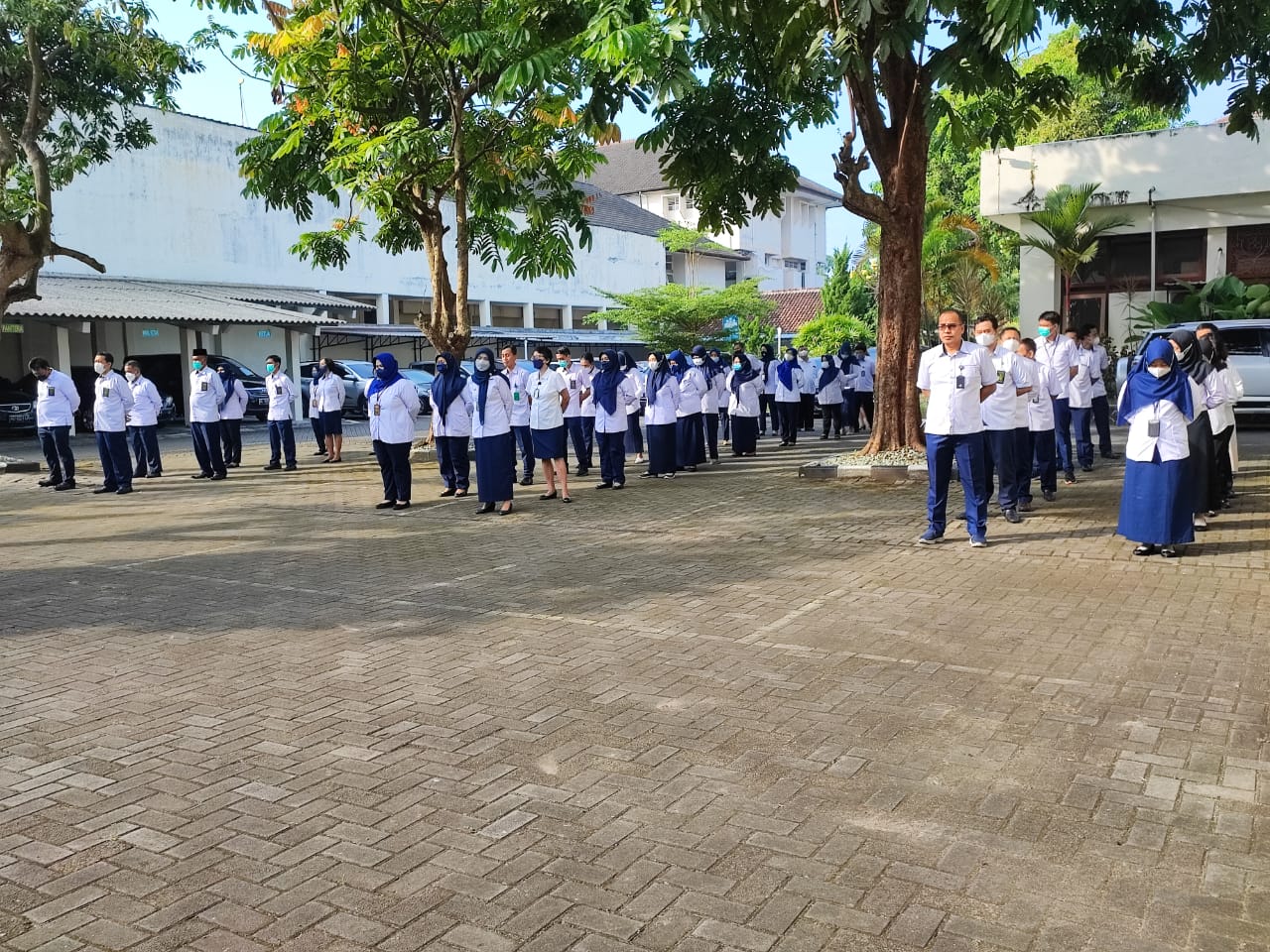 Apel Pagi Mengawali Pekerjaan di Bulan Juli 2022