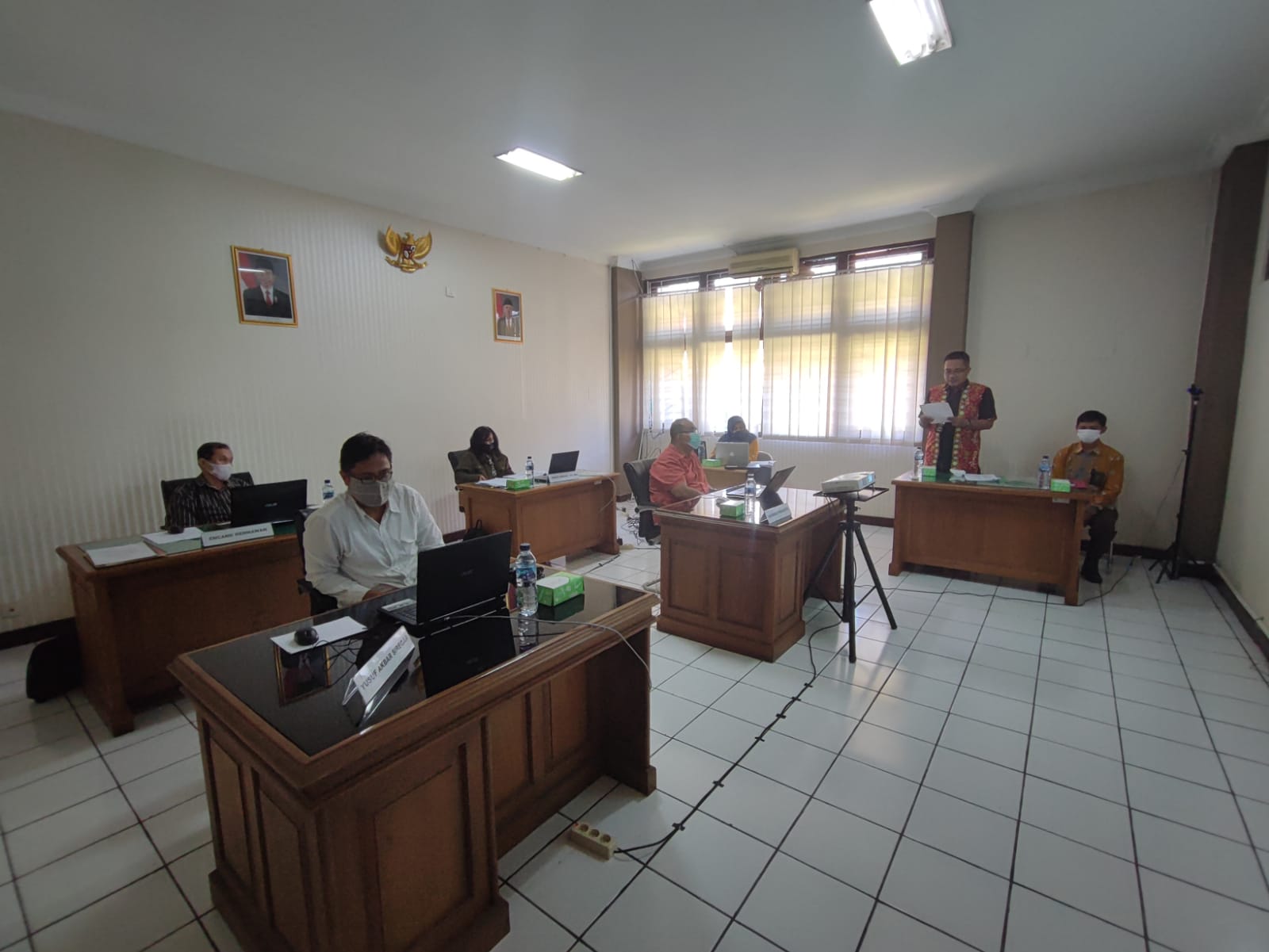 Pelaksanaan Seleksi Tertulis Calon Hakim Ad Hoc Pengadilan Hak Asasi Manusia Tingkat Pertama dan Tingkat Banding 2022 di Pengadilan Negeri Yogyakarta