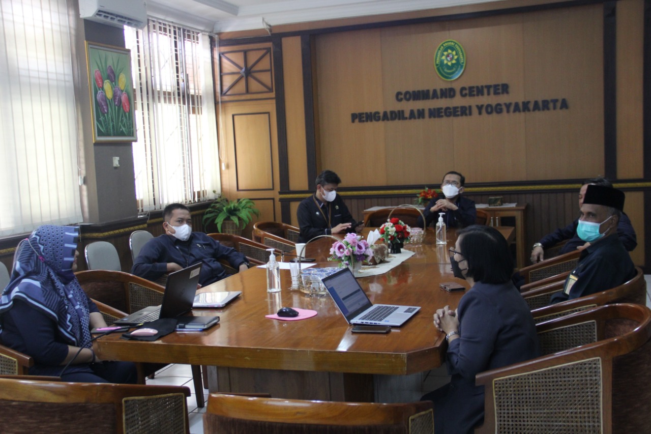 Rapat Monitoring Evaluasi Pelaksanaan Implementasi Aplikasi e-Berpadu 