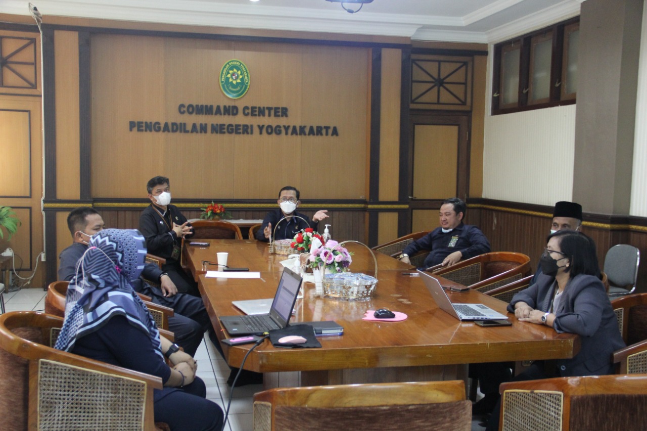 Rapat Monitoring Evaluasi Pelaksanaan Implementasi Aplikasi e-Berpadu