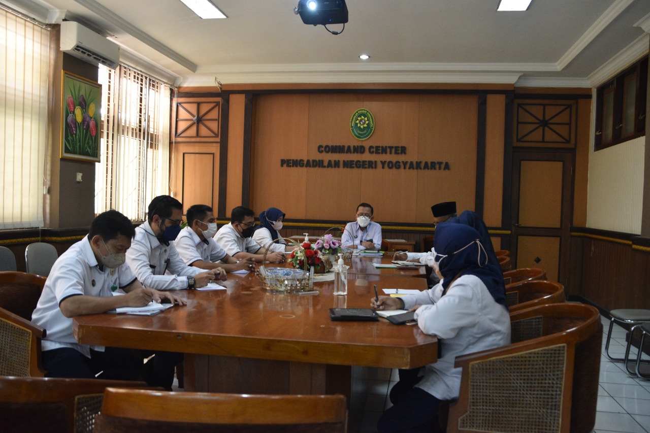 Rapat Monitoring dan Evaluasi Pelaksanaan Eksekusi Perdata