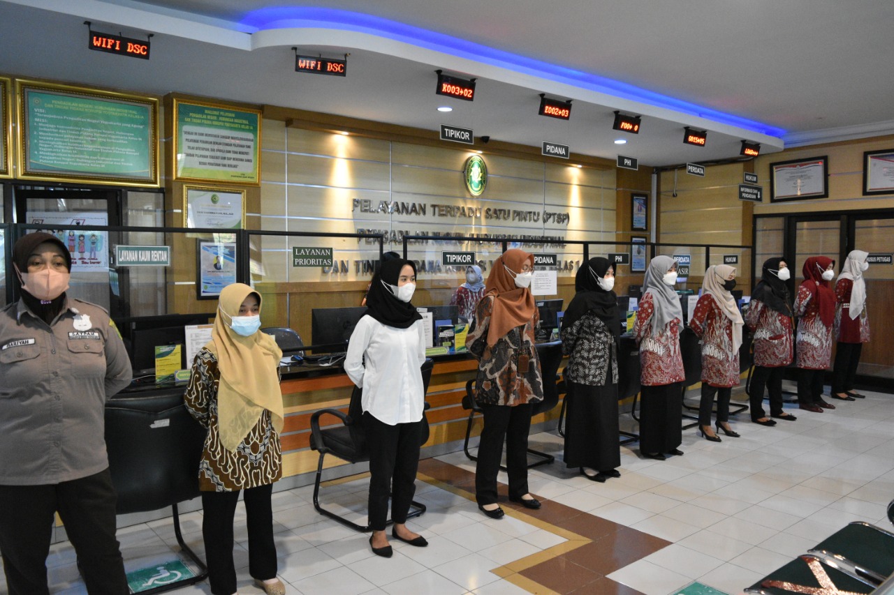 Apel Pagi Rutin Petugas PTSP 11 Agustus 2022