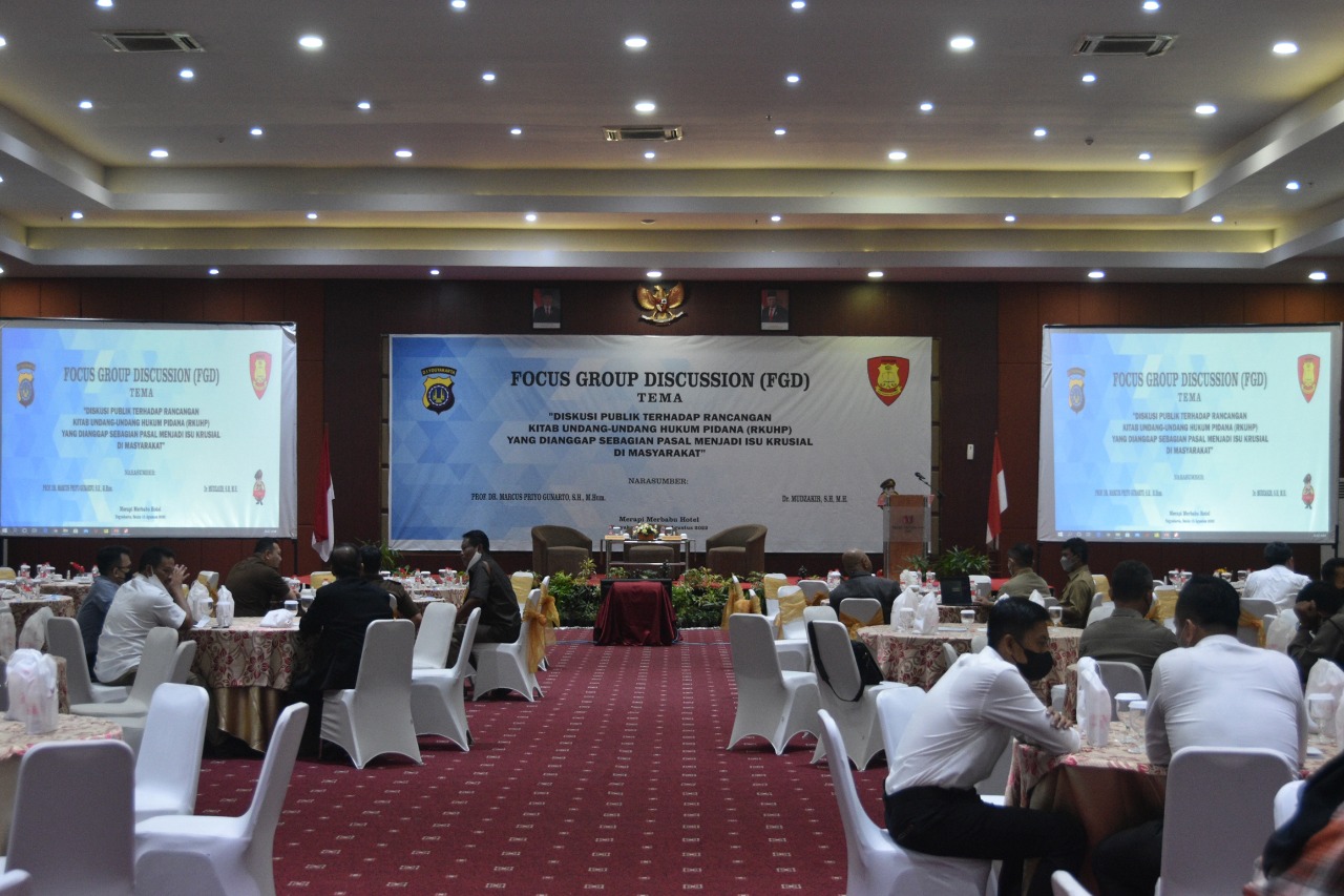 Hakim Pengadilan Negeri Yogyakarta Mengikuti FGD Bersama Kepolisian Daerah DI Yogyakarta