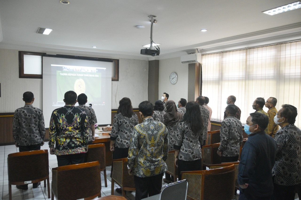 Pembinaan Bidang Teknis dan Administrasi Yudisial oleh Pimpinan Mahkamah Agung RI Agustus 2022