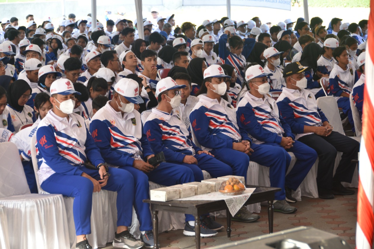 Ketua Pengadilan Negeri Yogyakarta Menghadiri Pengukuhan dan Pelepasan Kontingen PORDA XVI Kota Yogyakarta