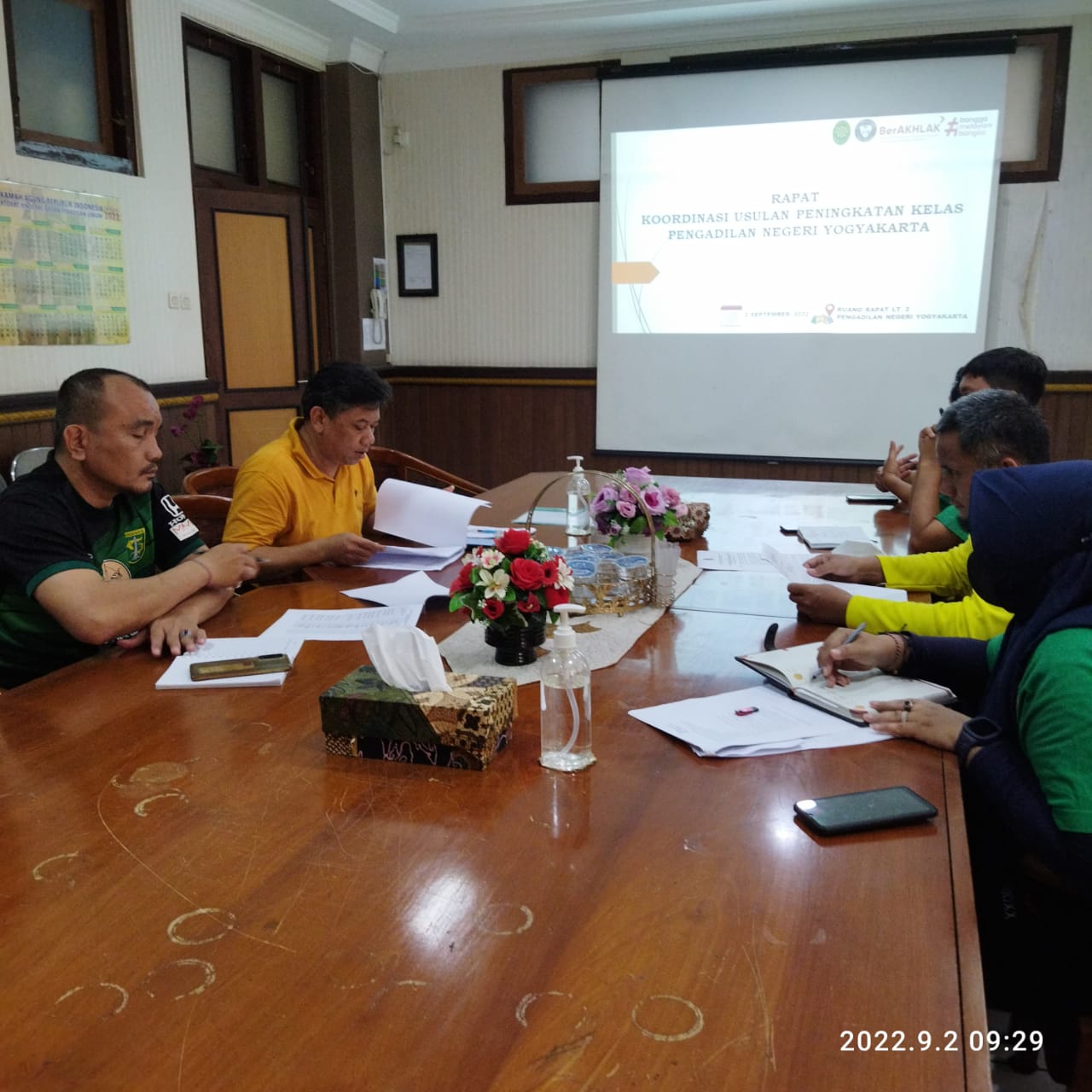 Rapat Koordinasi Usulan Peningkatan Kelas Pengadilan Negeri Yogyakarta