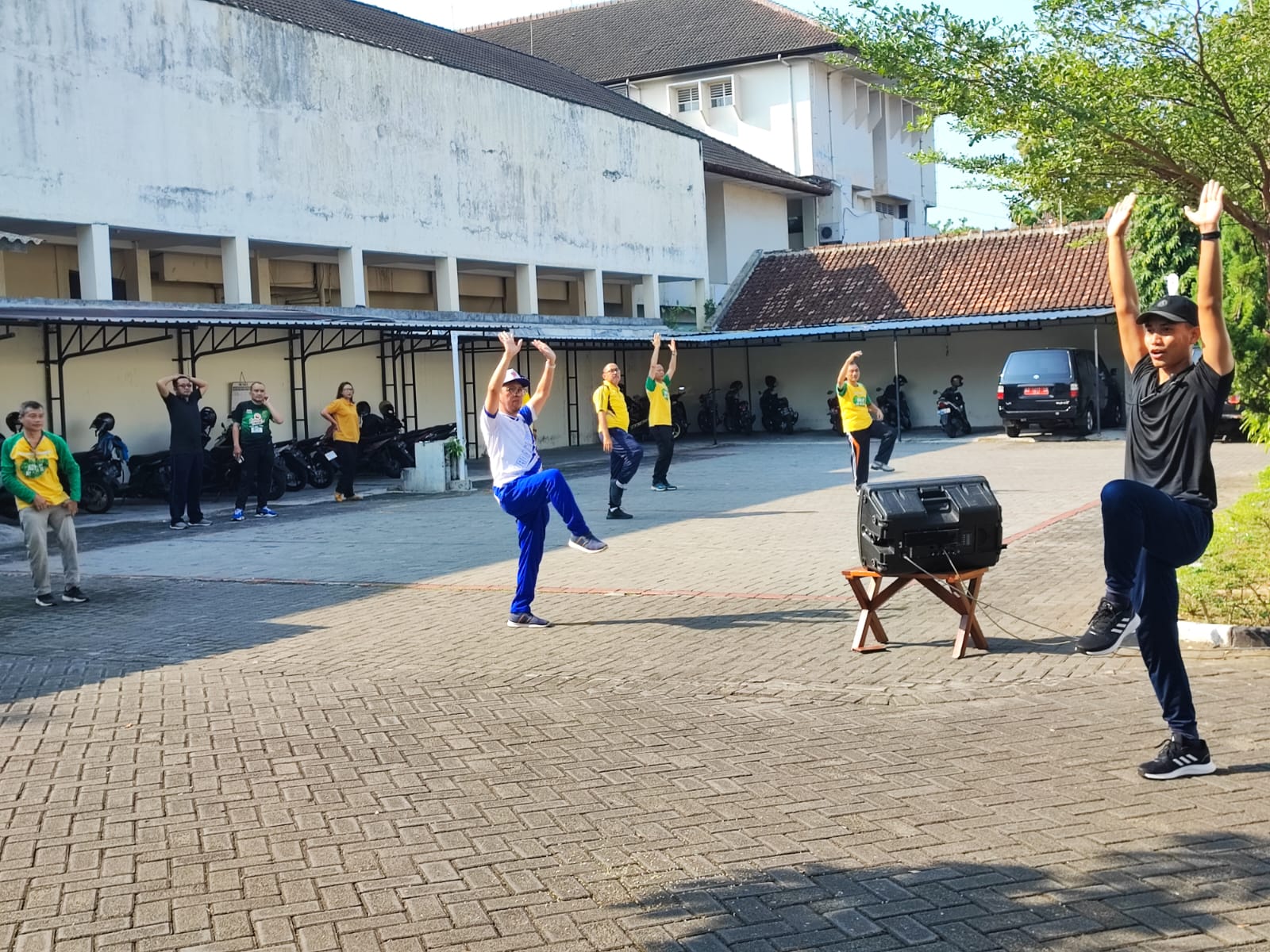 Senam Pagi Mengawali Bulan September 2022 Pengadilan Negeri Yogyakarta