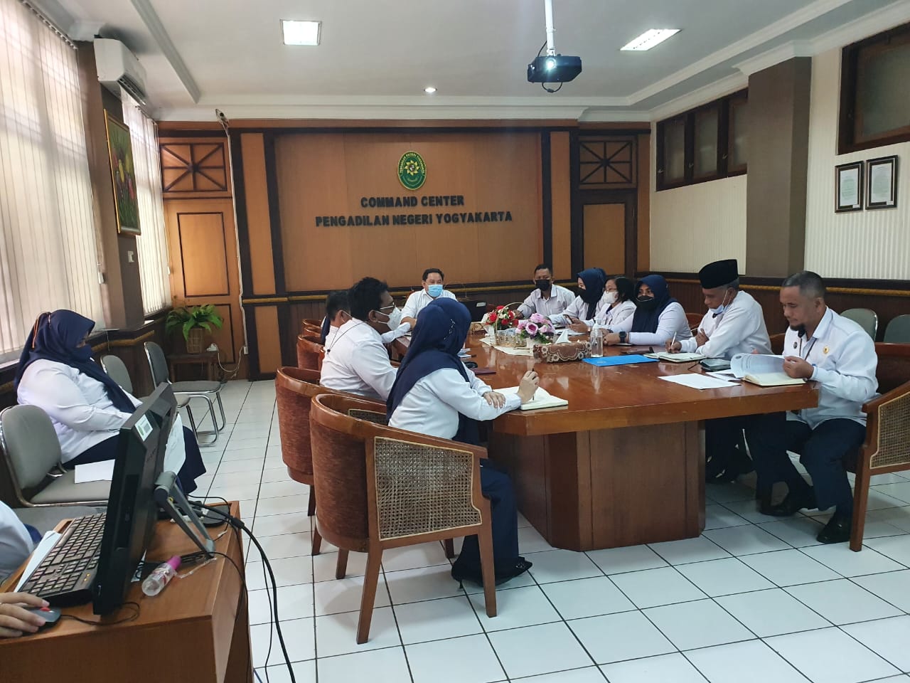 Rapat Penyusunan Manajemen Risiko Pengadilan Negeri Yogyakarta