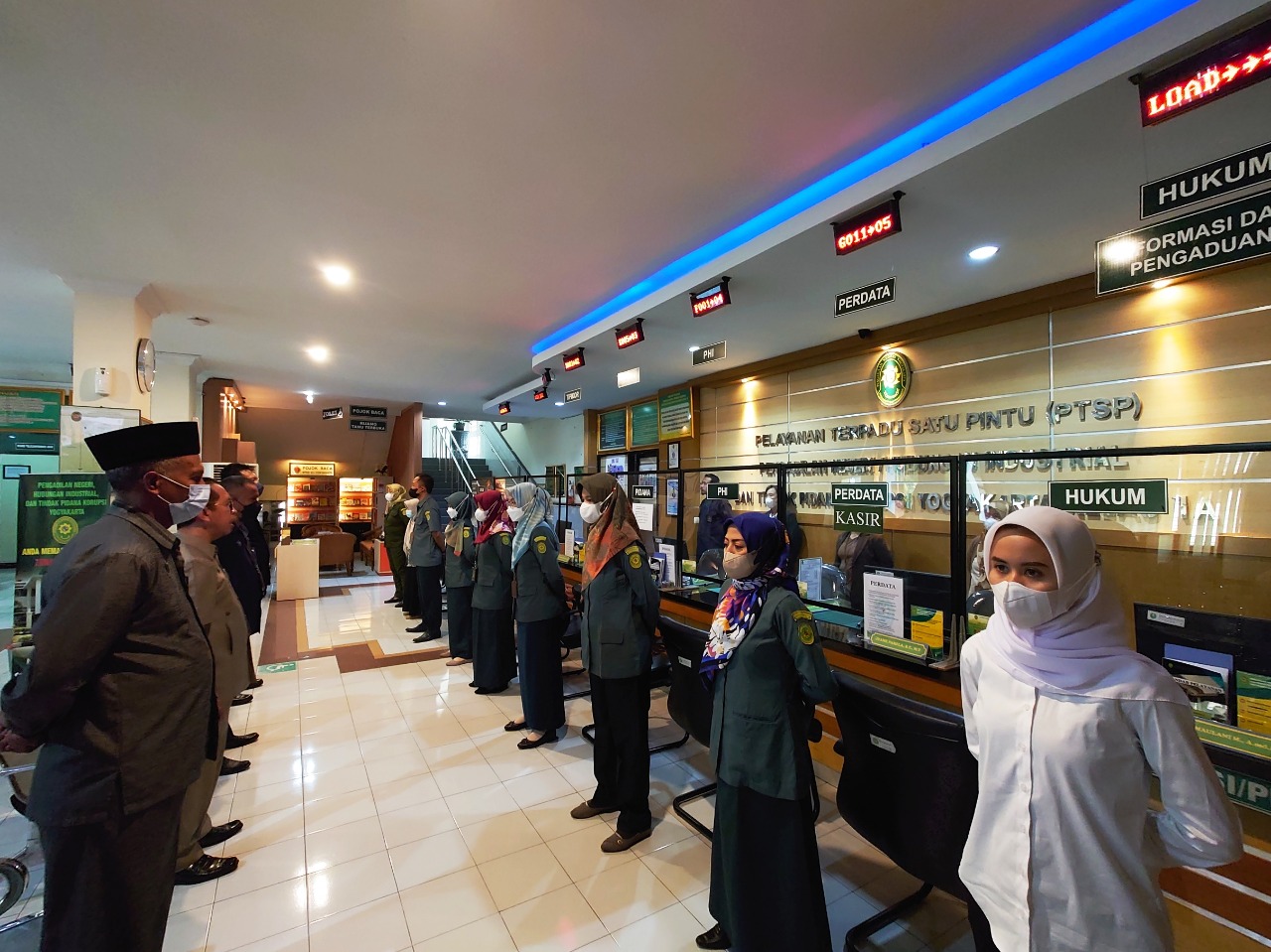 Apel Pagi Rutin Petugas PTSP 6 September 2022