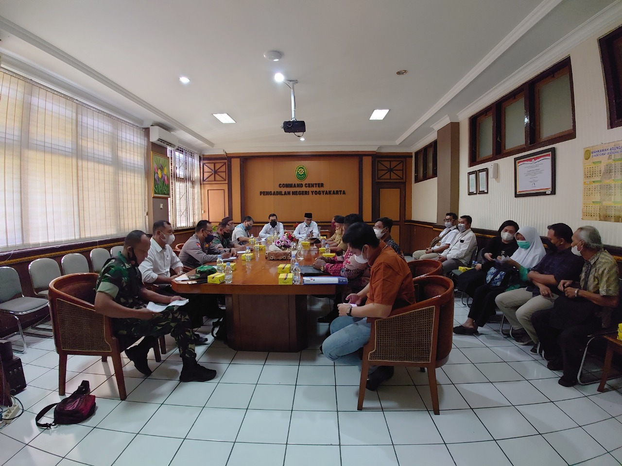 Rapat Koordinasi Pelaksanaan Permohonan Eksekusi bersama Pihak Eksternal