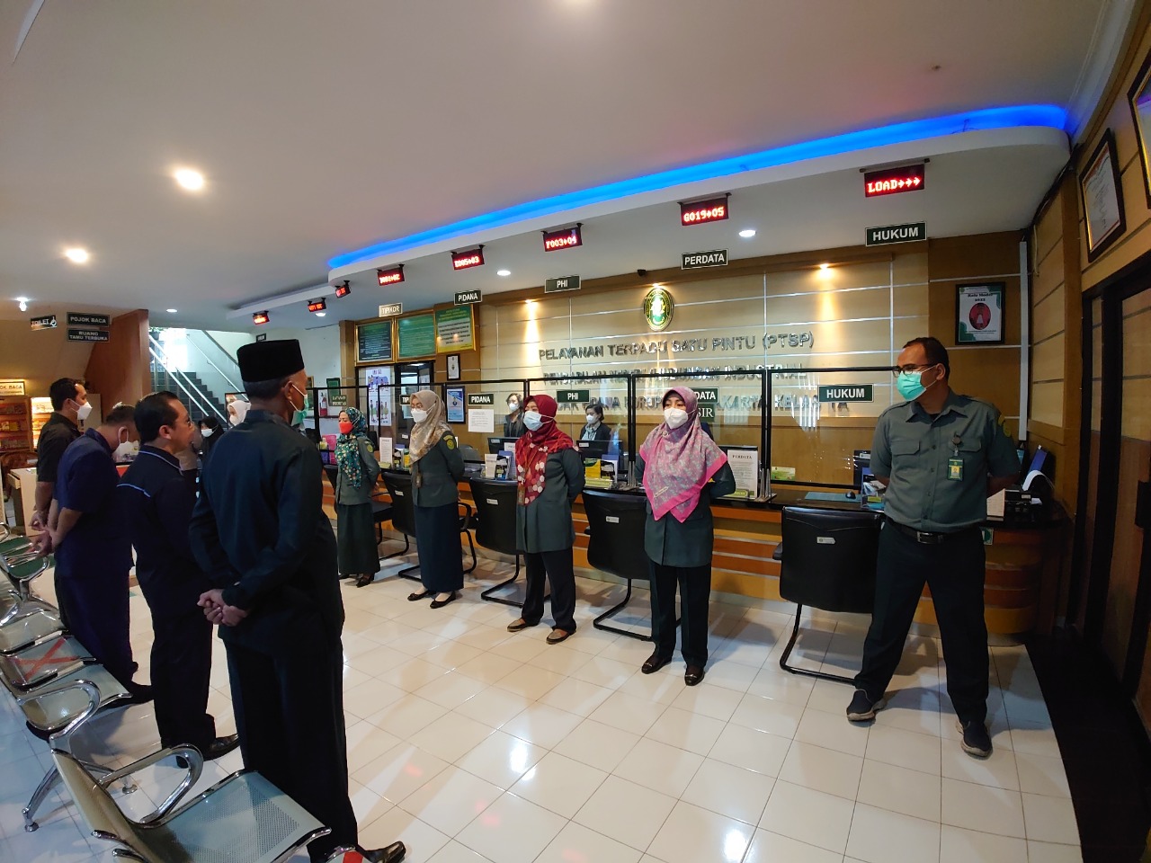 Apel Pagi Rutin Petugas PTSP 14 September 2022