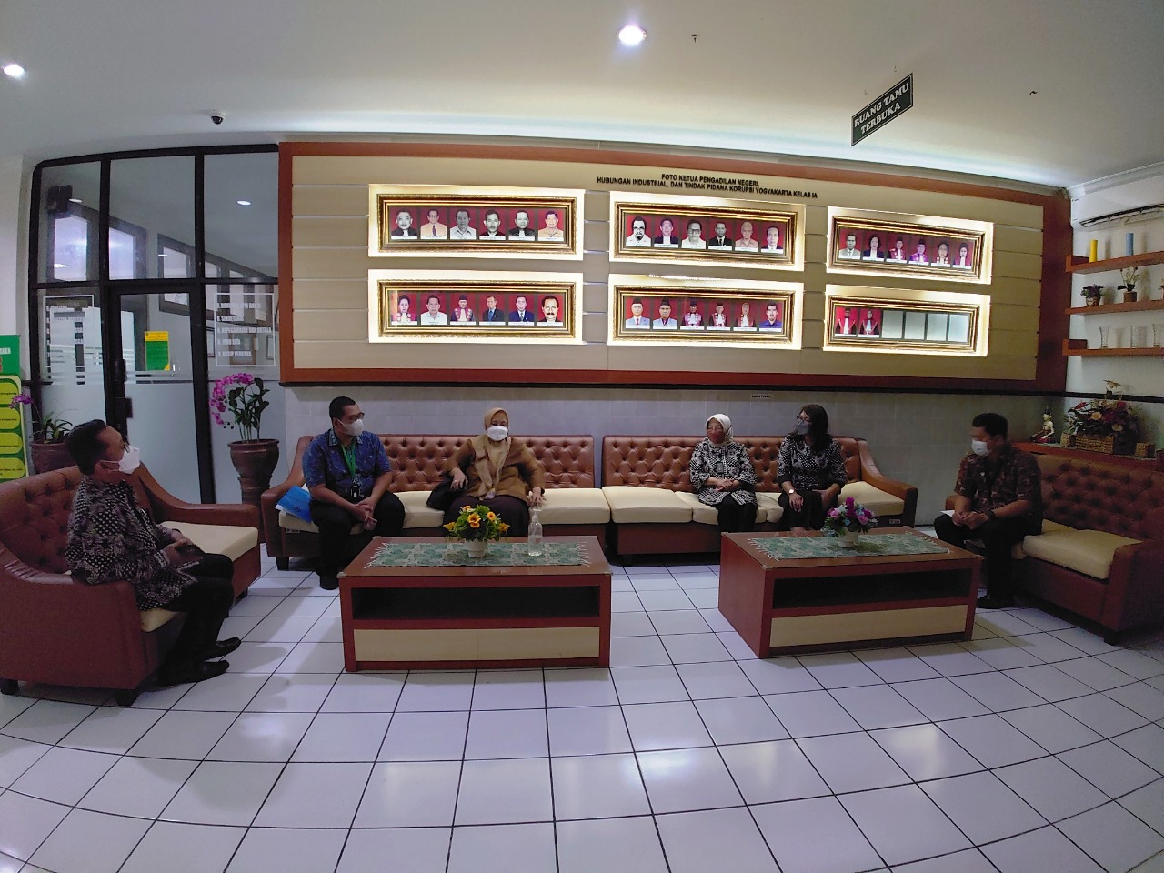 Pengadilan Negeri Yogyakarta Mendapat Kunjungan Kerja dari Kementerian Tenaga Kerja RI