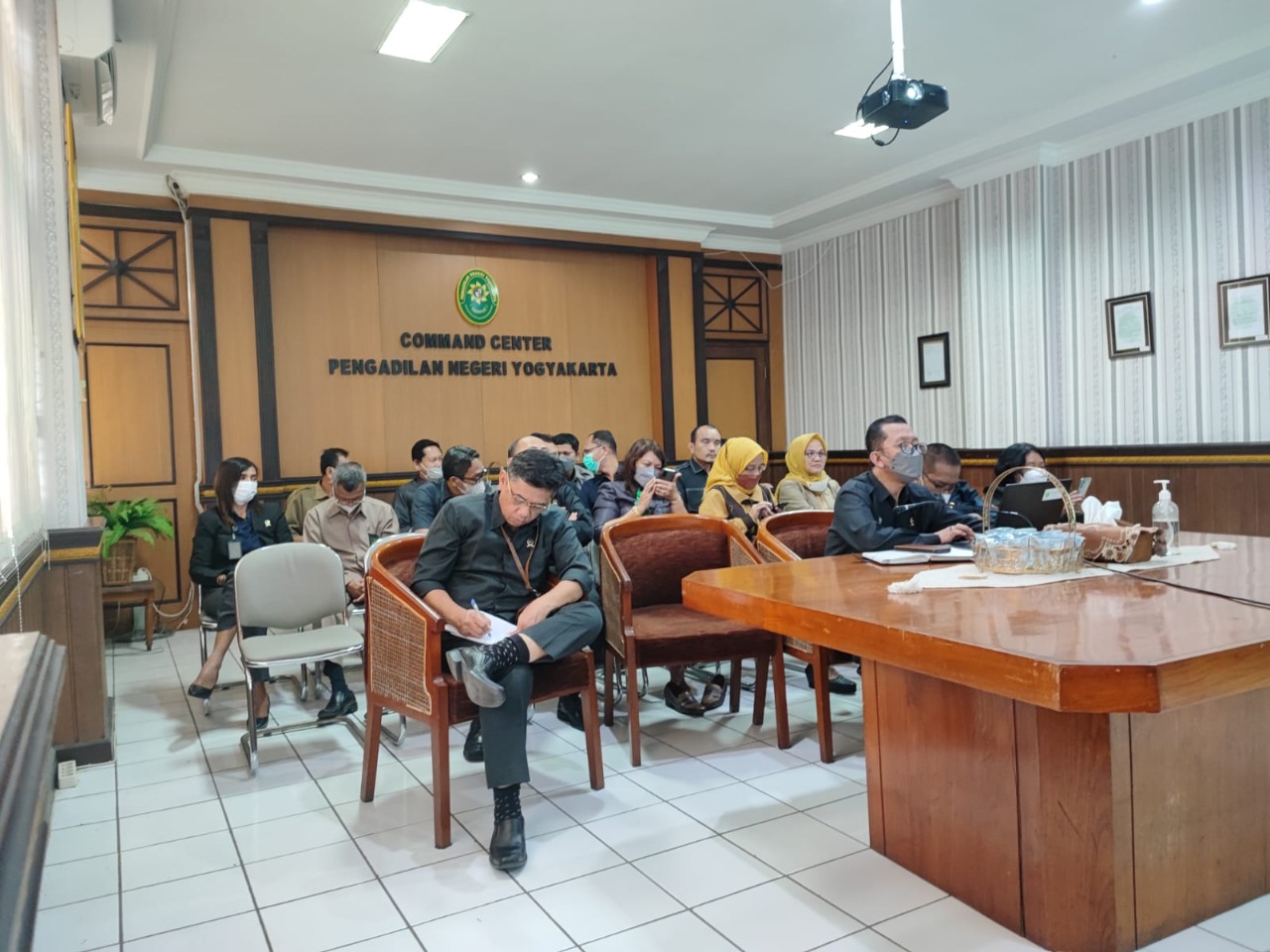 Pengadilan Negeri Yogyakarta Mengikuti Diskusi Panel Penerapan Konsep Restoratif Justice oleh Pengadilan di Indonesia dan di Belanda