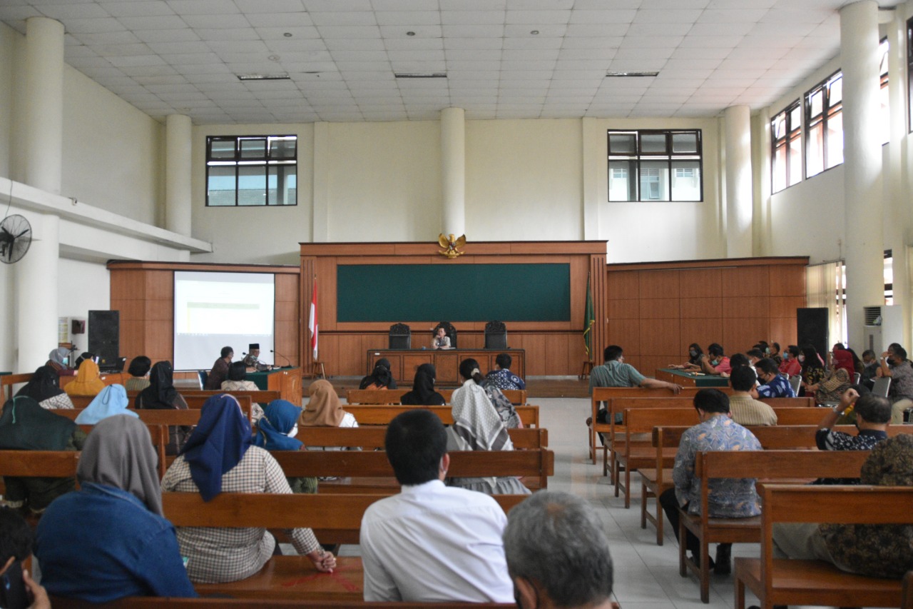 Rapat Pembinaan dan Monev Pengadilan Negeri Yogyakarta Bulan September 2022