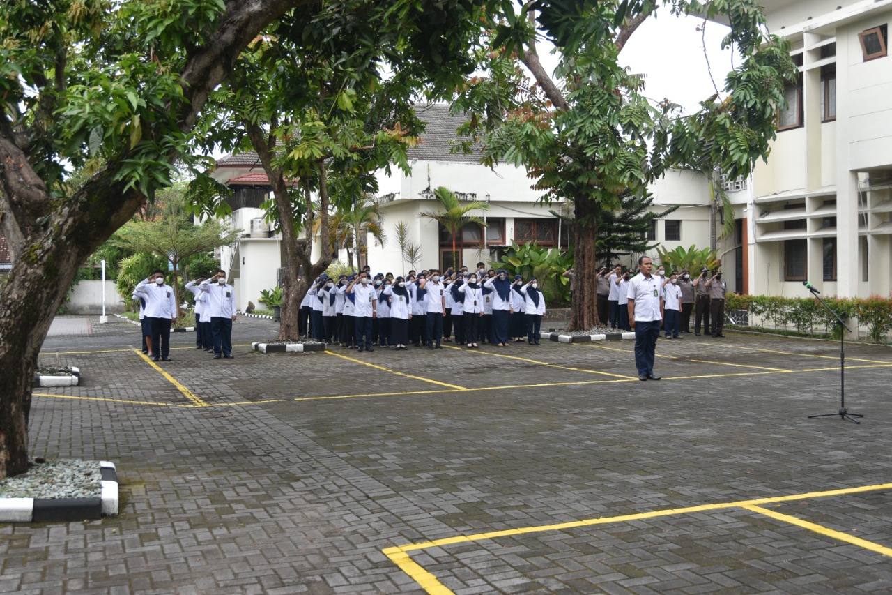 Pengadilan Negeri Yogyakarta Melaksanakan Upacara Peringatan Hari Kesaktian Pancasila Tahun 2022