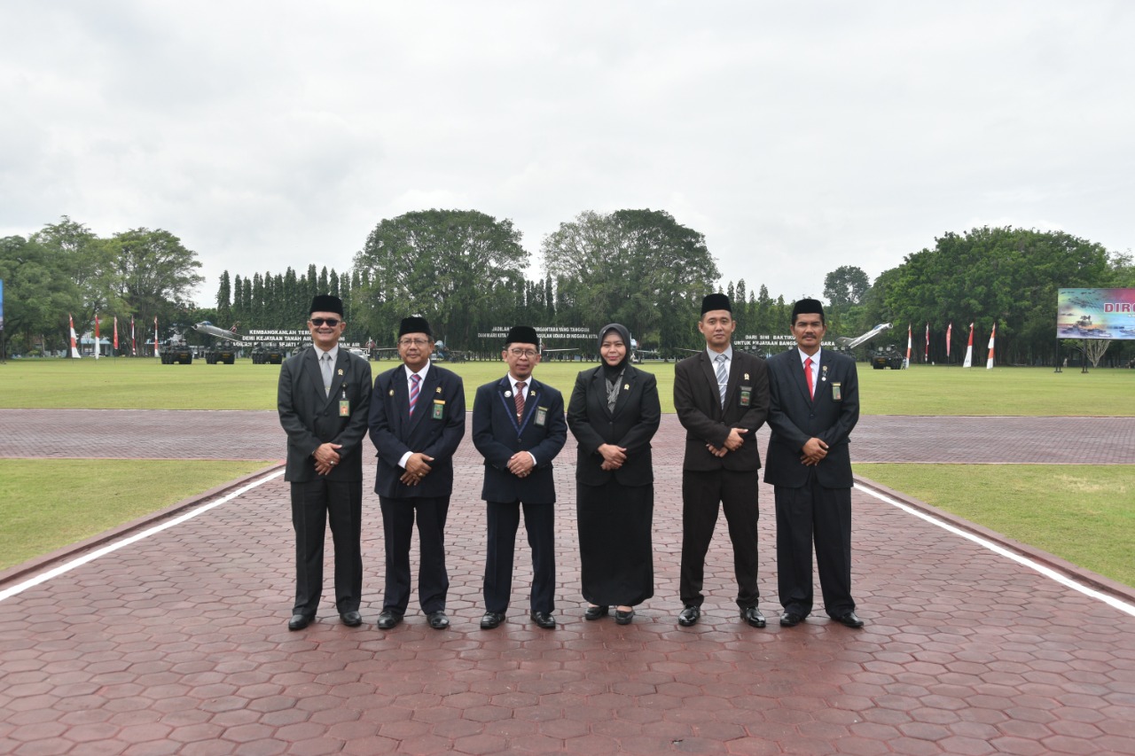 Ketua Pengadilan Negeri Yogyakarta Mengikuti Upacara Peringatan HUT TNI ke-77