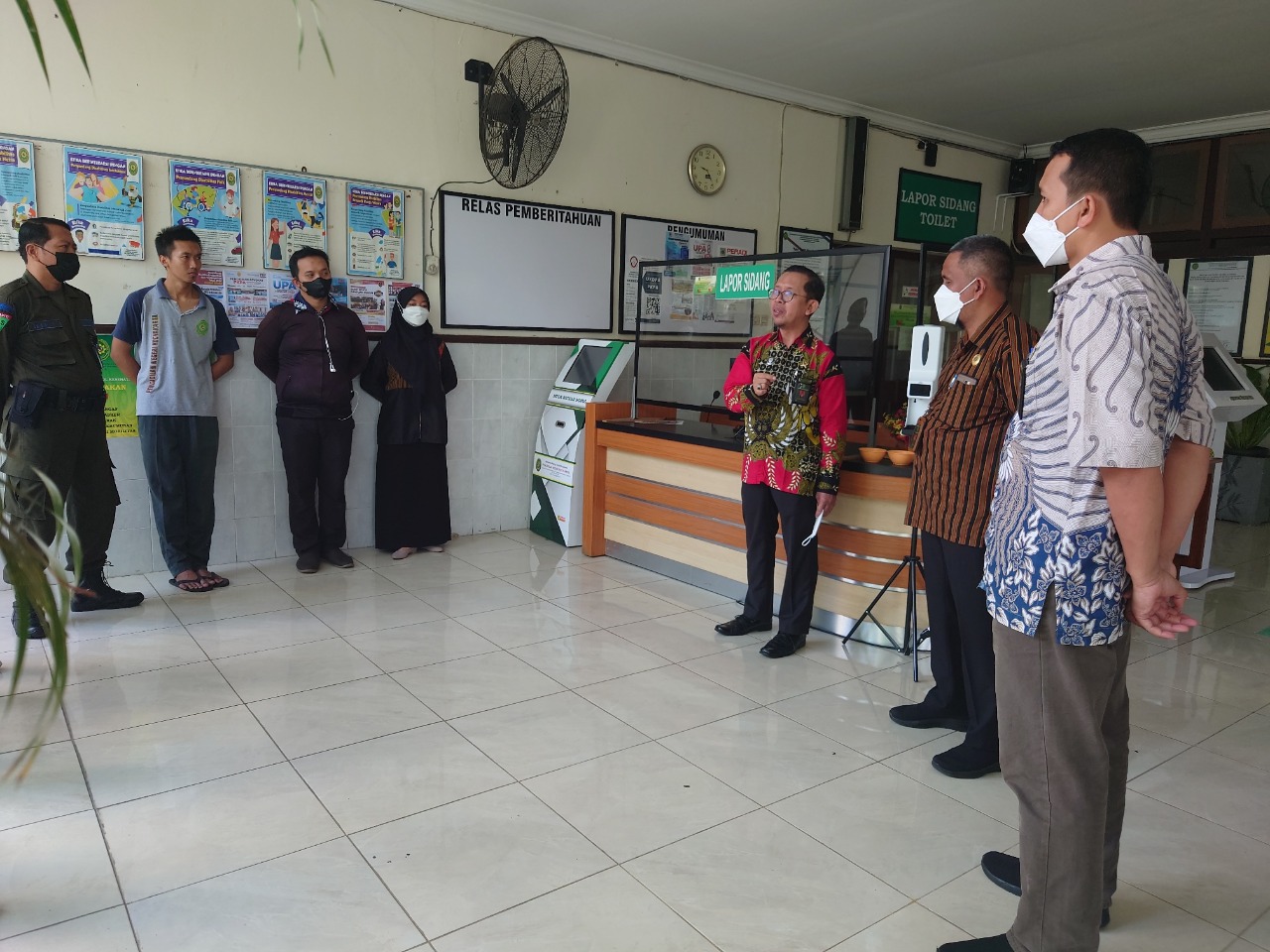 Pembinaan Kepada Tim Petugas Penjaga Sidang Pengadilan Negeri Yogyakarta