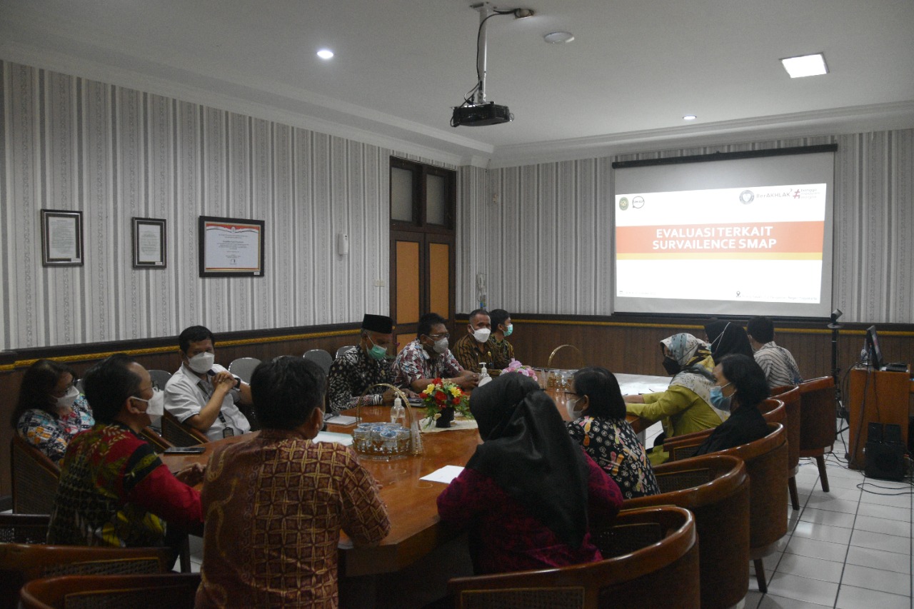 Rapat Koordinasi dan Evaluasi Terkait Surveillance SMAP