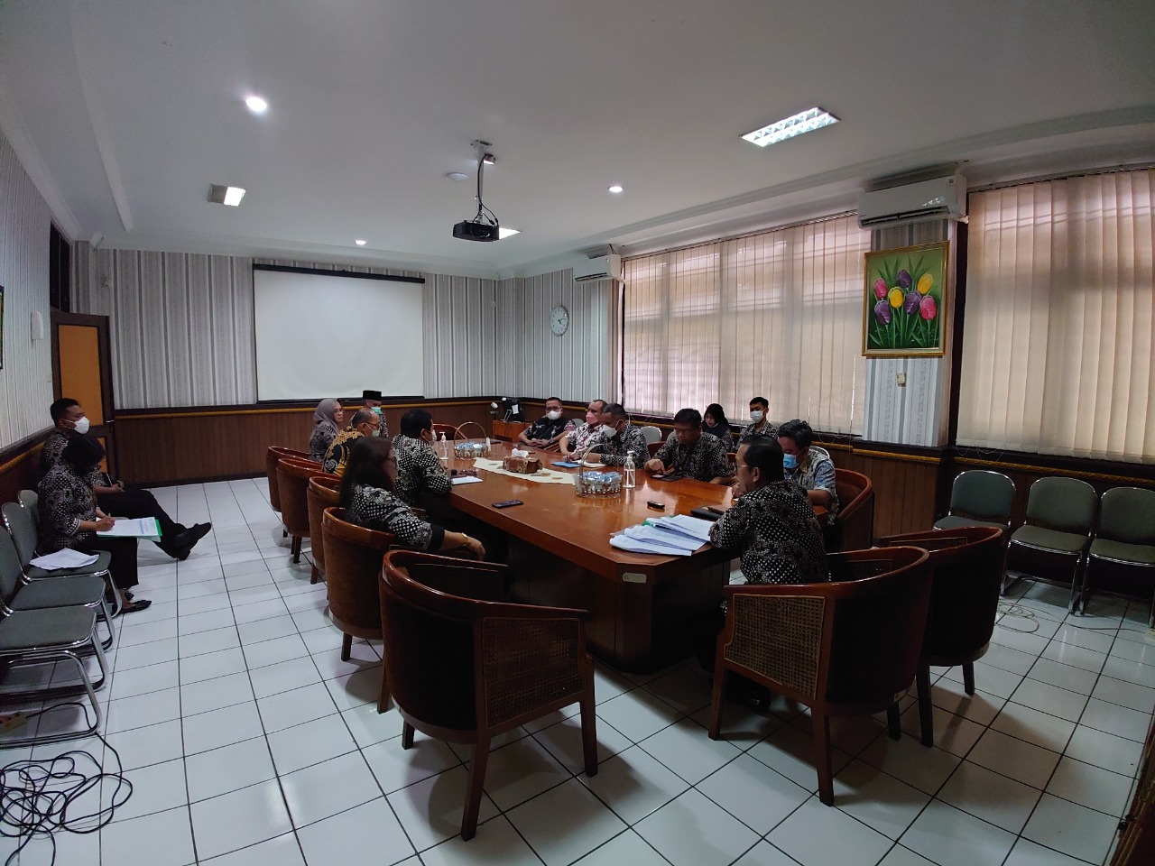 Rapat Koordinasi dan Sosialisasi beberapa Kegiatan di Pengadilan Negeri Yogyakarta