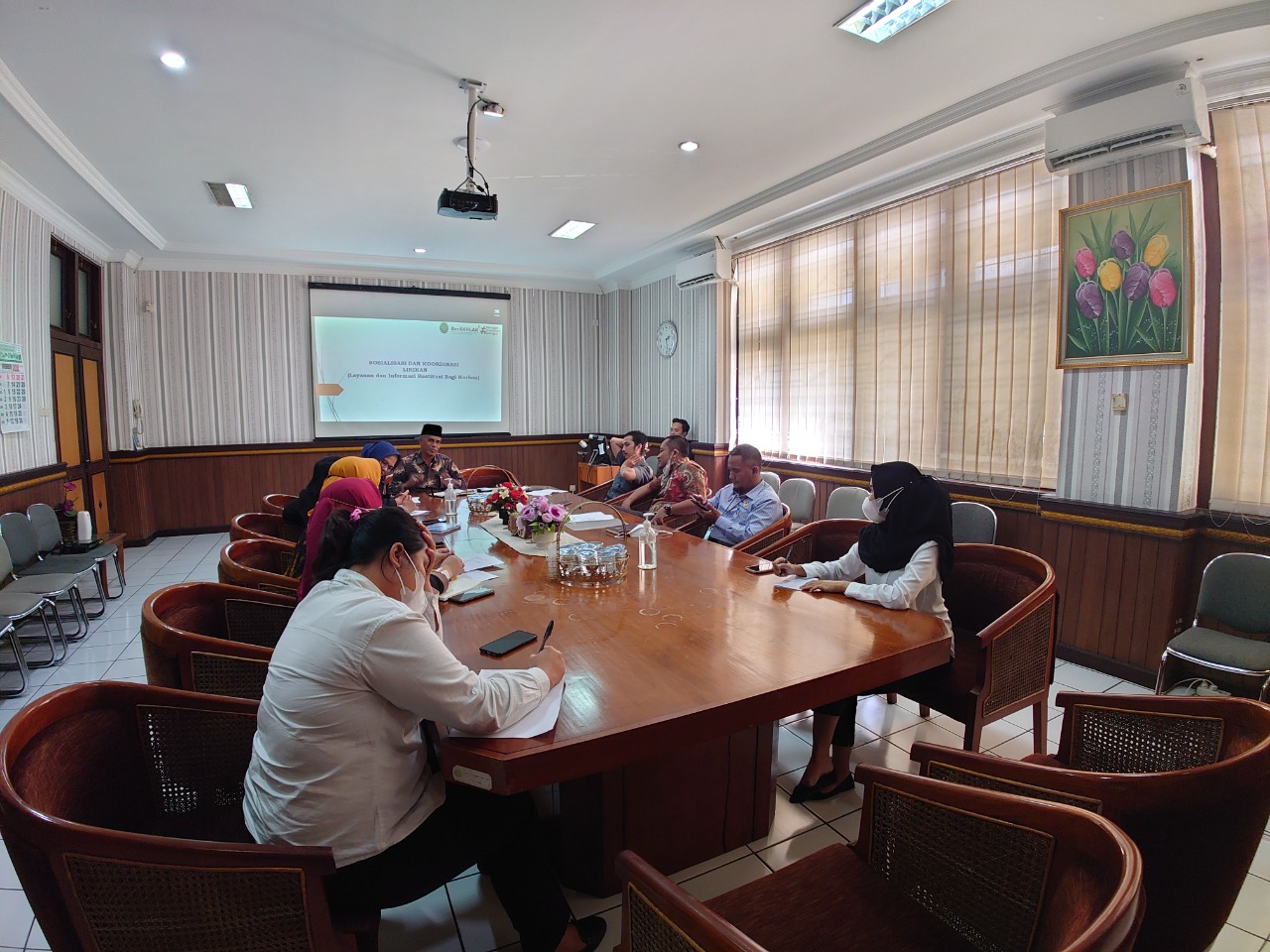 Rapat Panitia Sosialisasi Restitusi