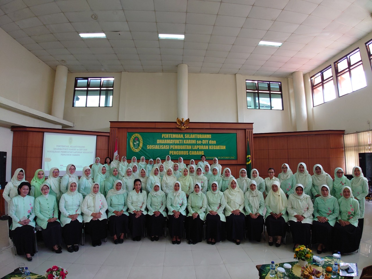 Pertemuan, Sosialisasi Dharmayukti Karini se DIY dan Sosialisasi Pembuatan Laporan Kegiatan Pengurus Cabang