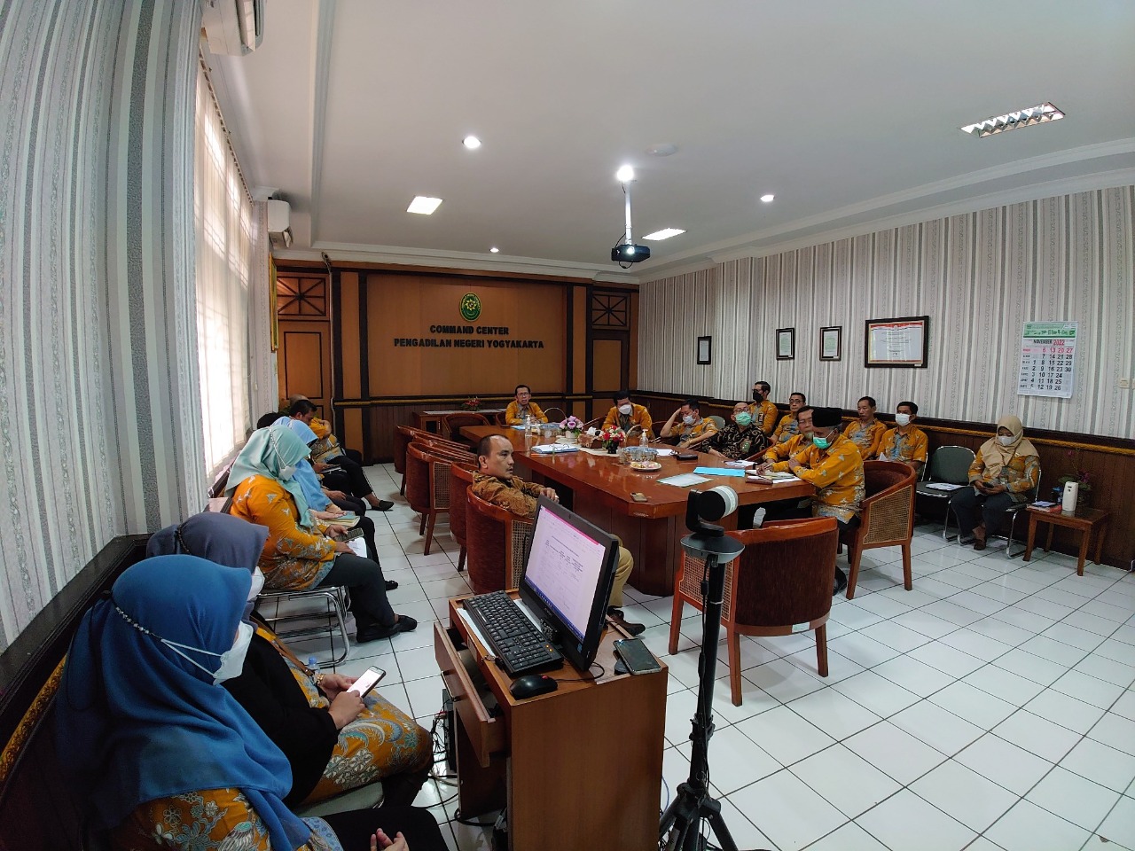 Rapat Monitoring dan Evaluasi Permohonan dan Pelaksanaan Eksekusi Perkara Perdata
