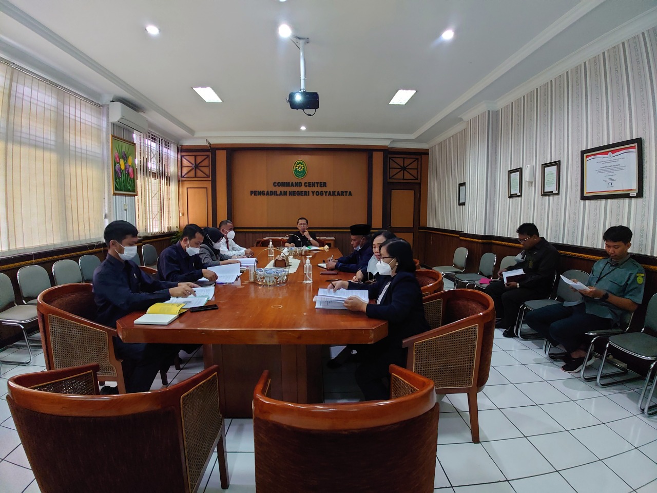 Rapat Koordinasi Tindak Lanjut SMAP, Pengawasan Bawas Mahkamah Agung RI dan Pengawasan Daerah PT Yogyakarta