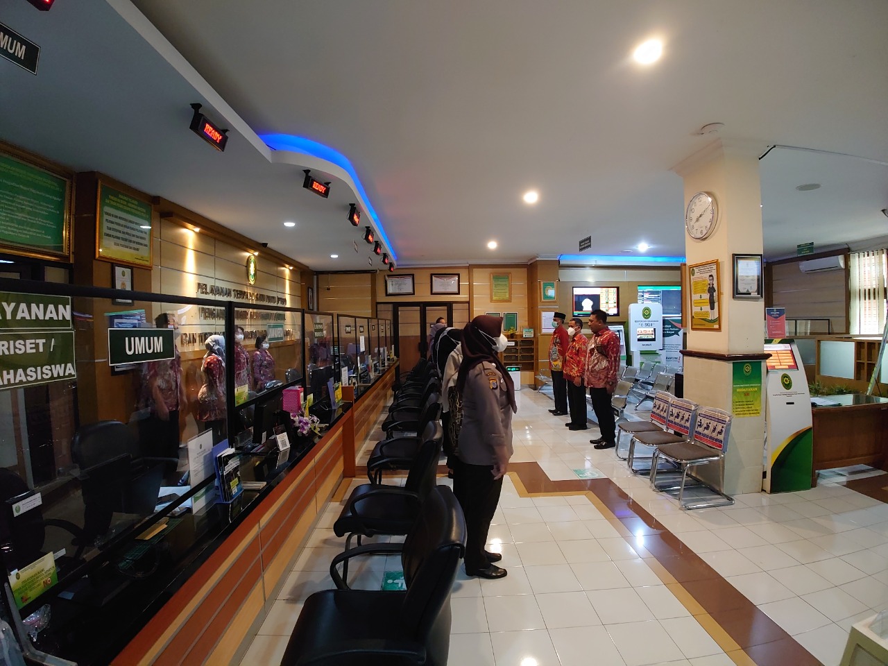 Apel Pagi Rutin Petugas PTSP 8 Desember 2022