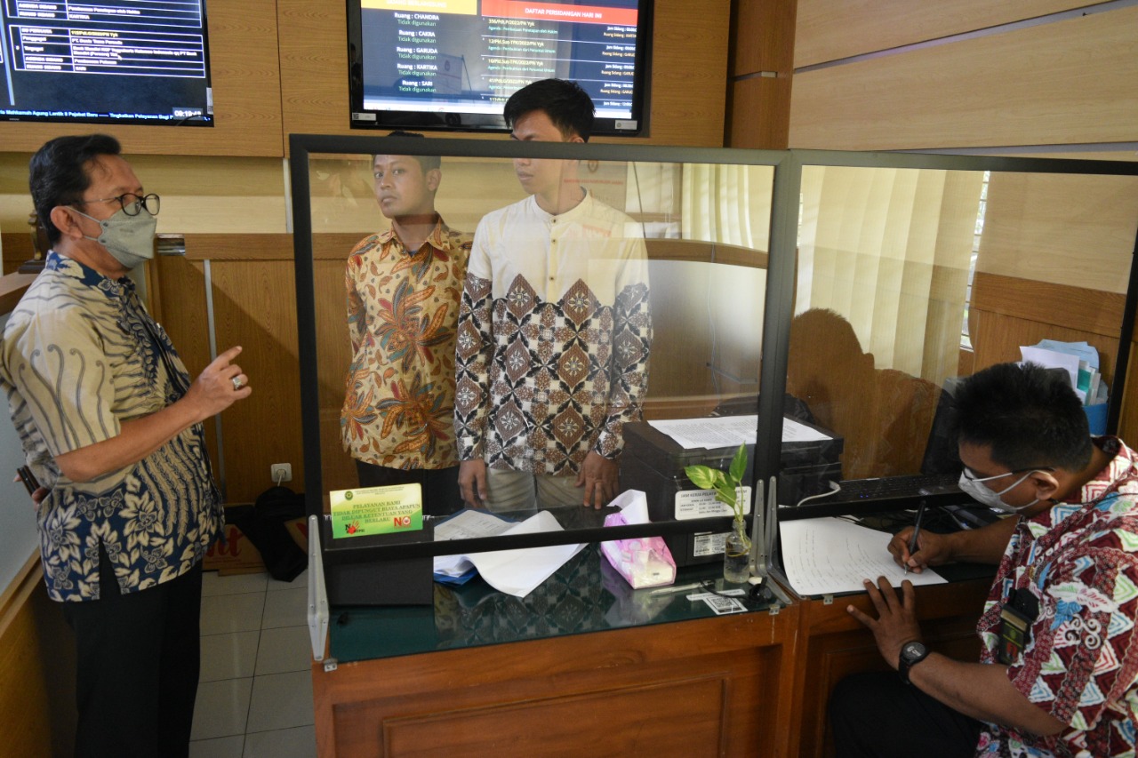 Monev Layanan POSBAKUM Pengadilan Negeri Yogyakarta