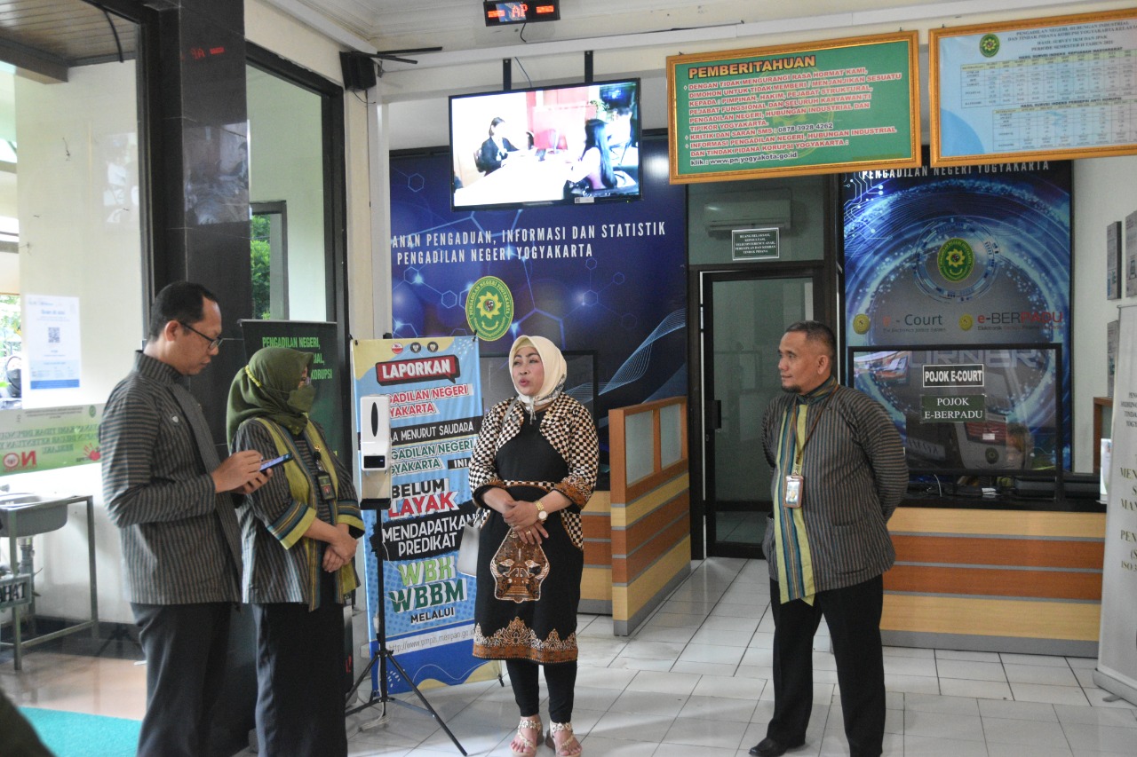Pengadilan Negeri Yogyakarta Mendapatkan Kunjungan Kerja dari Pengadilan Negeri Klaten