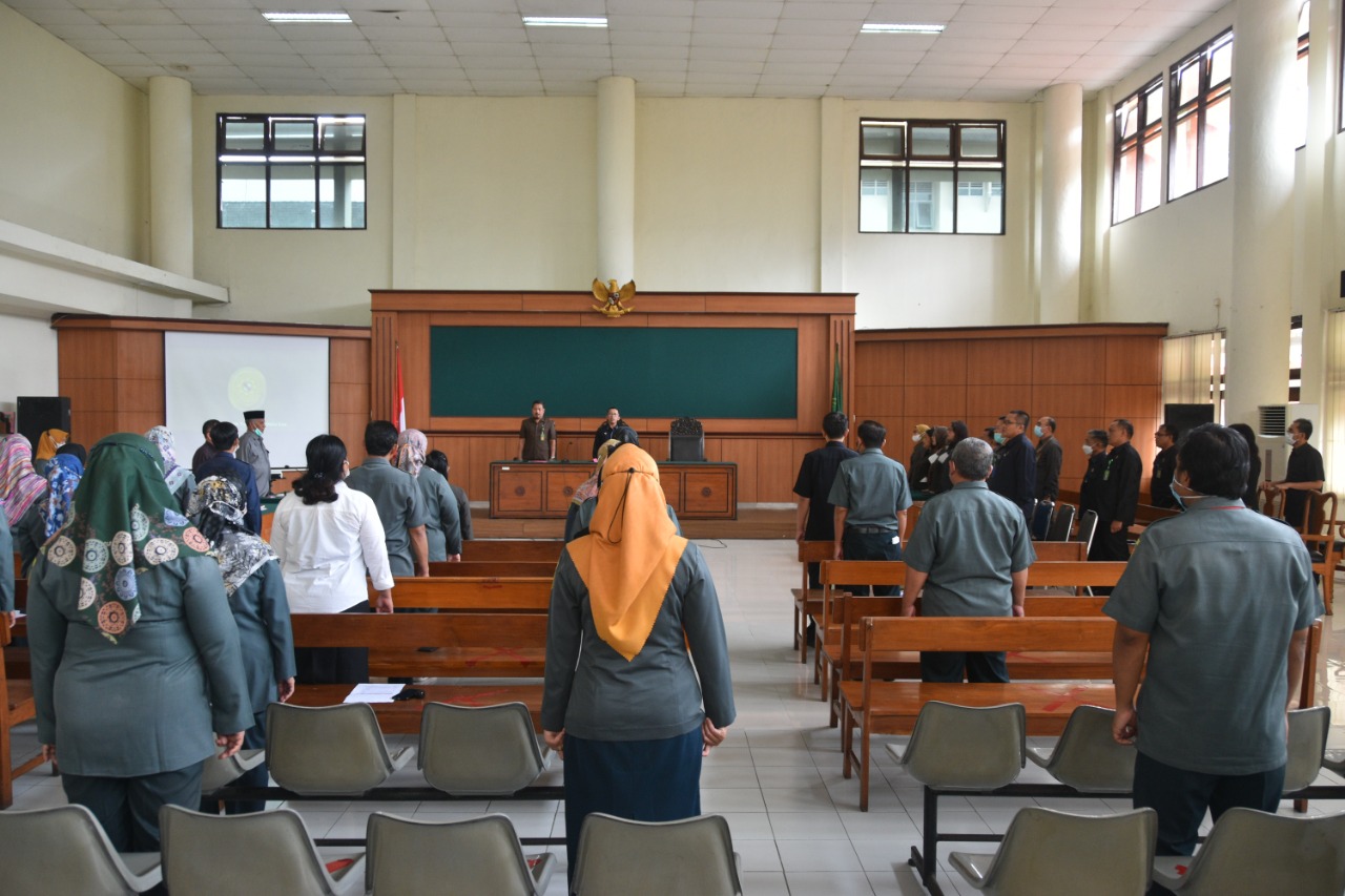 Rapat Pembinaan dan Monev Kinerja Pengadilan Negeri Yogyakarta November 2022