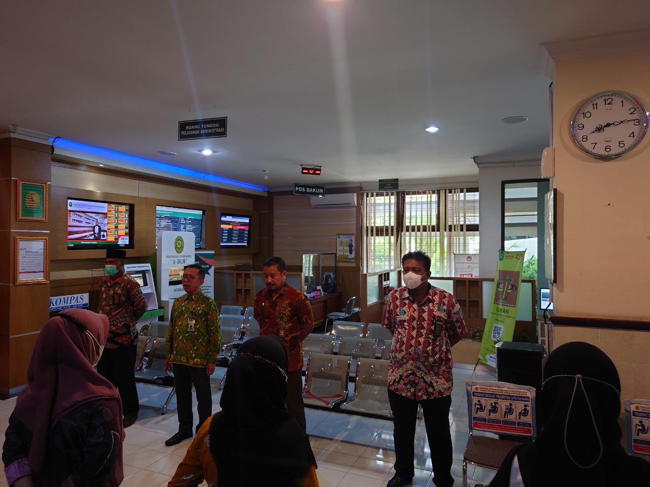 Apel Pagi Rutin Petugas PTSP 29 Desember 2022